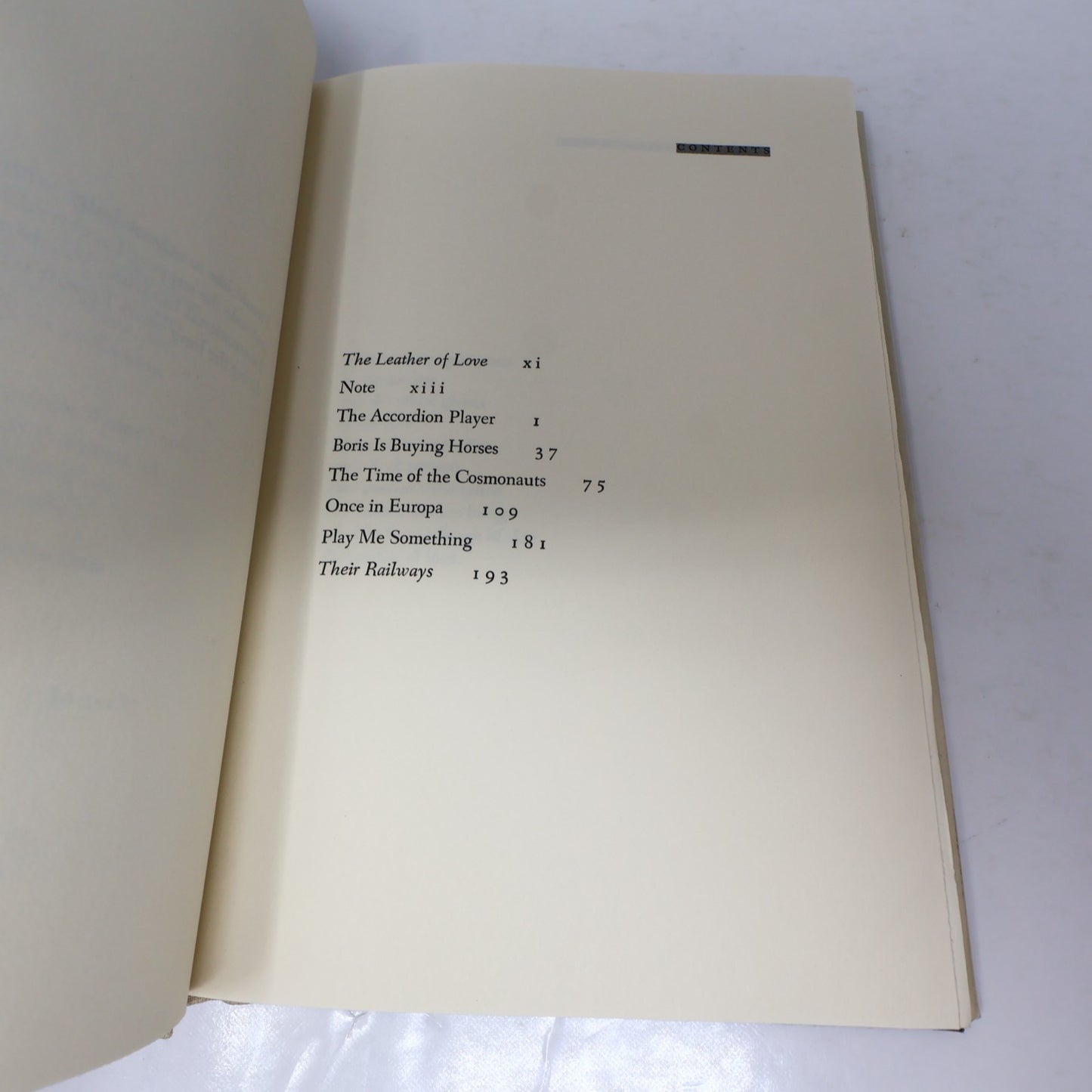 Once in Europa John Berger 1987 HC Litterature 1st Edition Hardcover Book 80s DJ