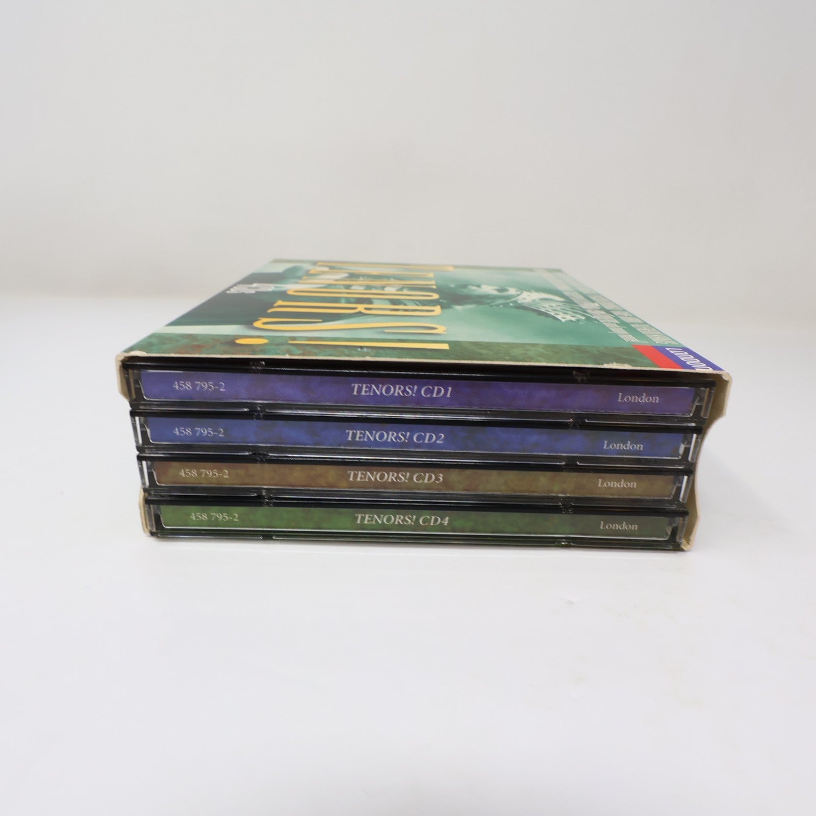 Tenors! 4 CDs Box Set 64 Selections Carreras/Domingo/Raul Jobin London 458 795-2