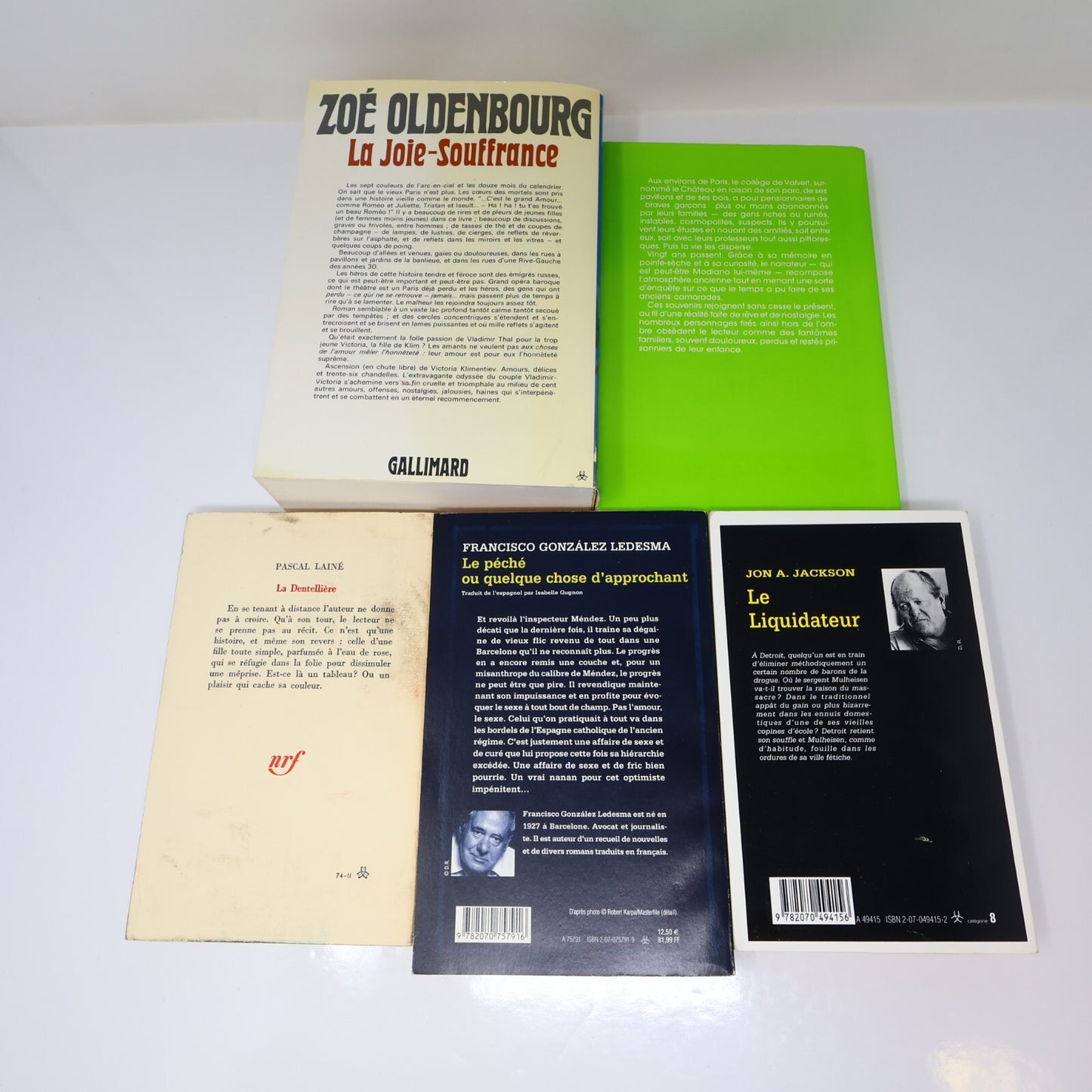 Littérature Lot 23 Livres Gallimard/Nrf Betancourt/Finkielkraut/Queffélec French