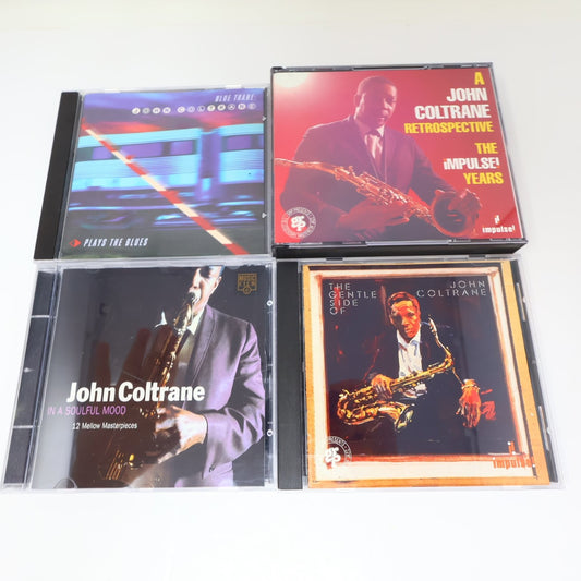 John Coltrane 4 CD Lot Retrospective The Impulse! Years/Blue Trane/Gentle Side