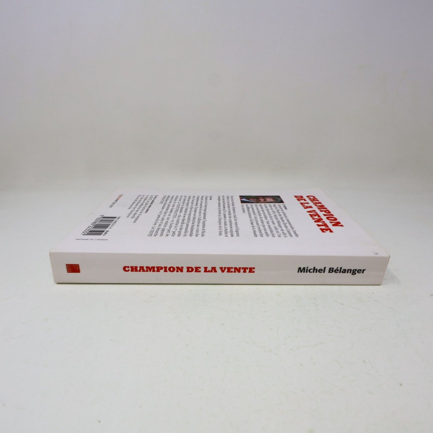 2011 Champion de la Vente Michel Bélanger Marketing Affaires Performance Livre