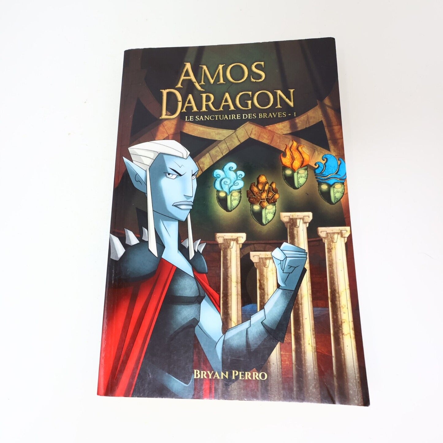 Lot 3 Livres Le Sanctuaire des Braves #1-3 Amos Daragon Bryan Perro Ada French