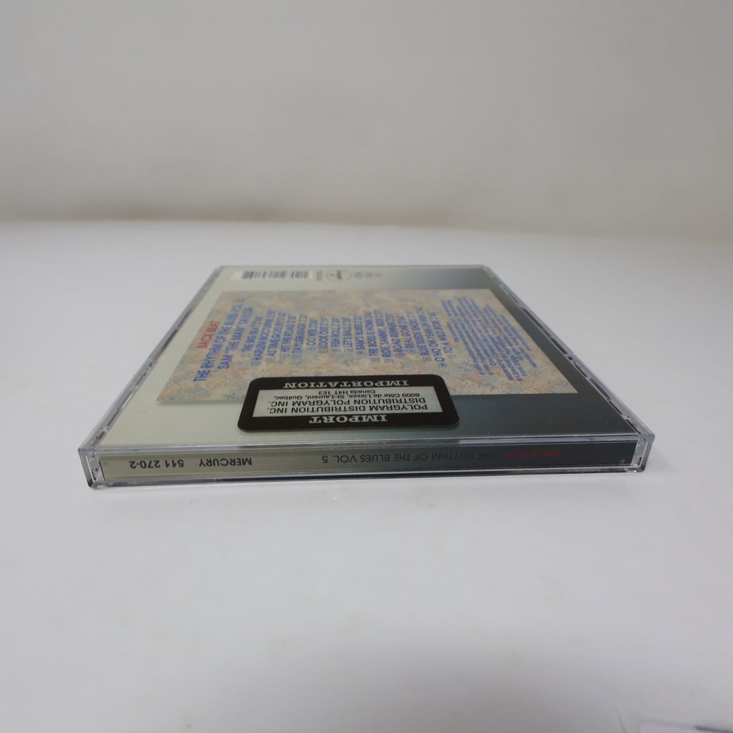 Sam "The Man" Taylor Back Beat The Rhythm Of The Blues #5 CD Mercury 511 270-2