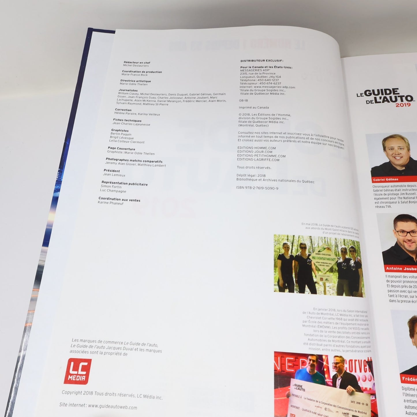 Guide de l'Auto 2019/2020 Lot 2 Livres Gélinas/Lachapelle Transports Automobile