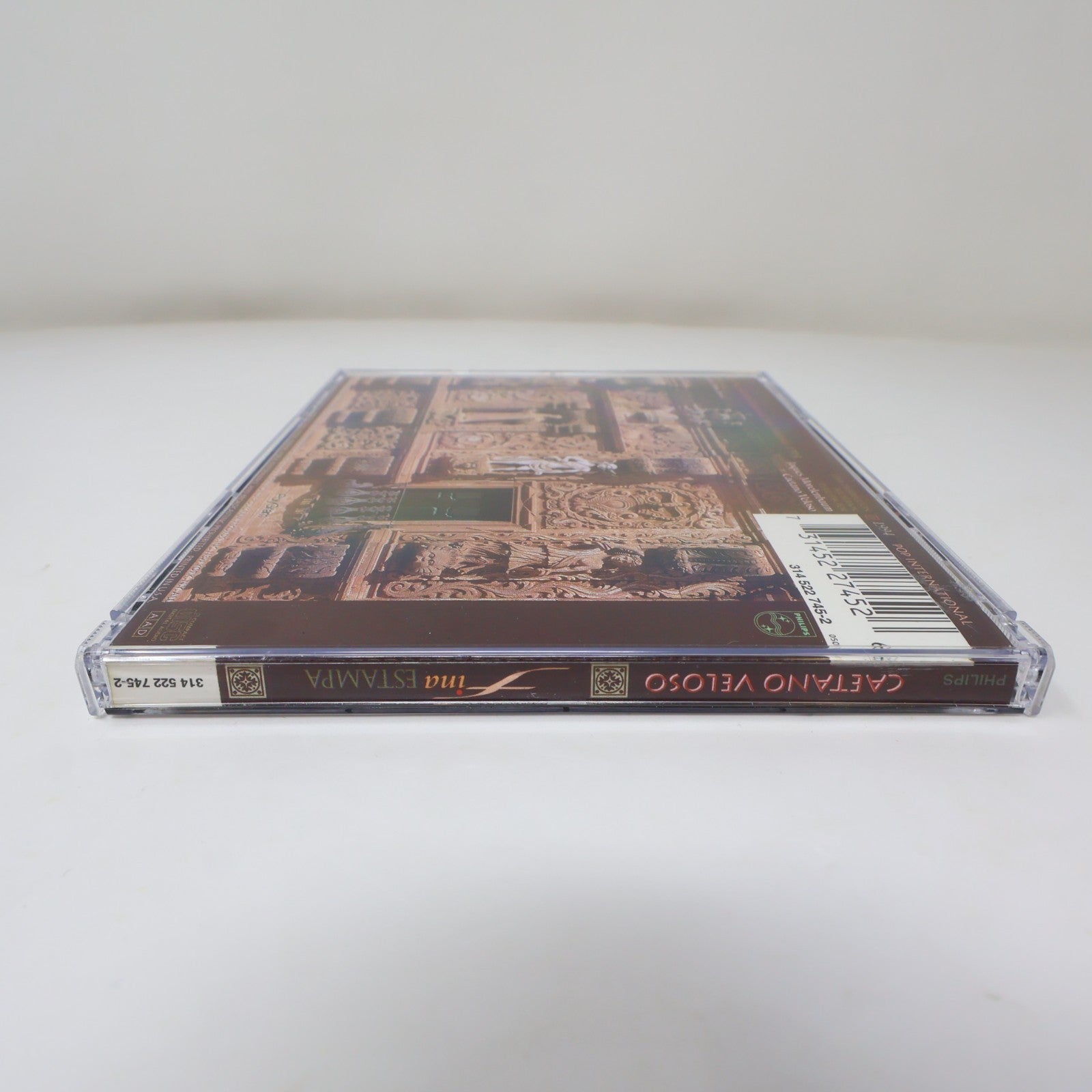 Fina Estampa CD Caetano Veloso Polygram 1994 Latin 314 522 745-2 90s