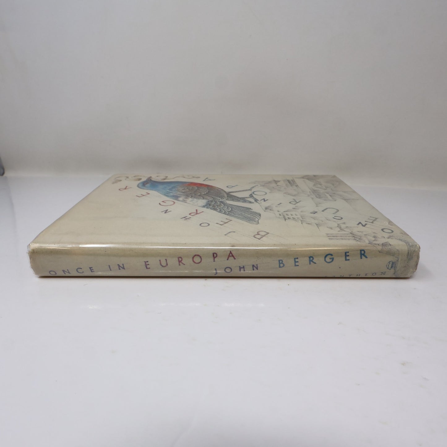 Once in Europa John Berger 1987 HC Litterature 1st Edition Hardcover Book 80s DJ