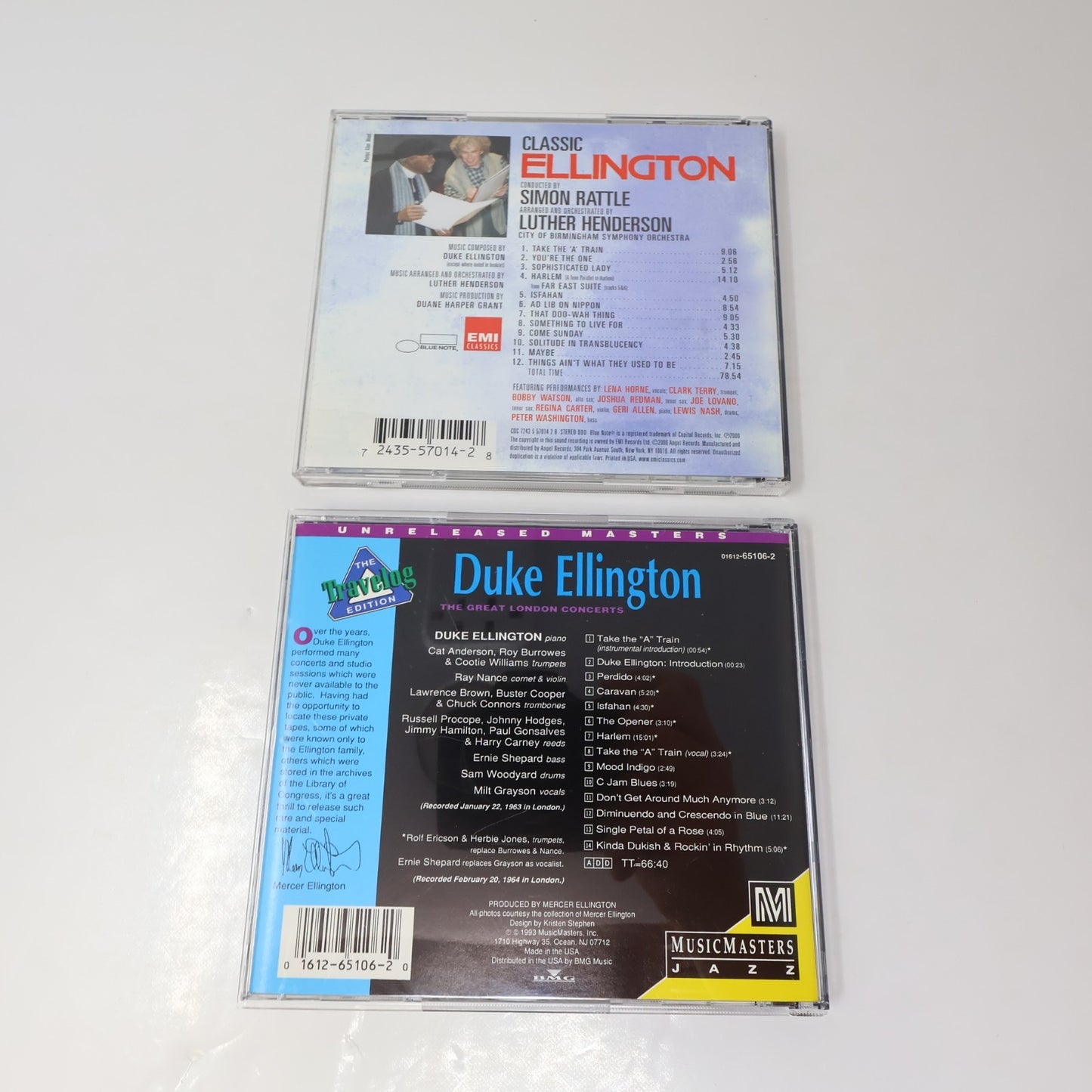 Duke Ellington 8 CD Lot Live at the Blue Note/Anthology/Take the A Train/Classic