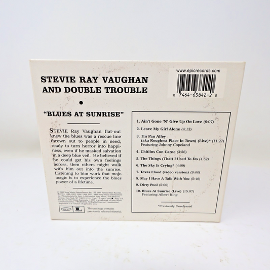 Blues At Sunrise CD Stevie Ray Vaughan/Double Trouble Epic 2000 Rock EH 63842