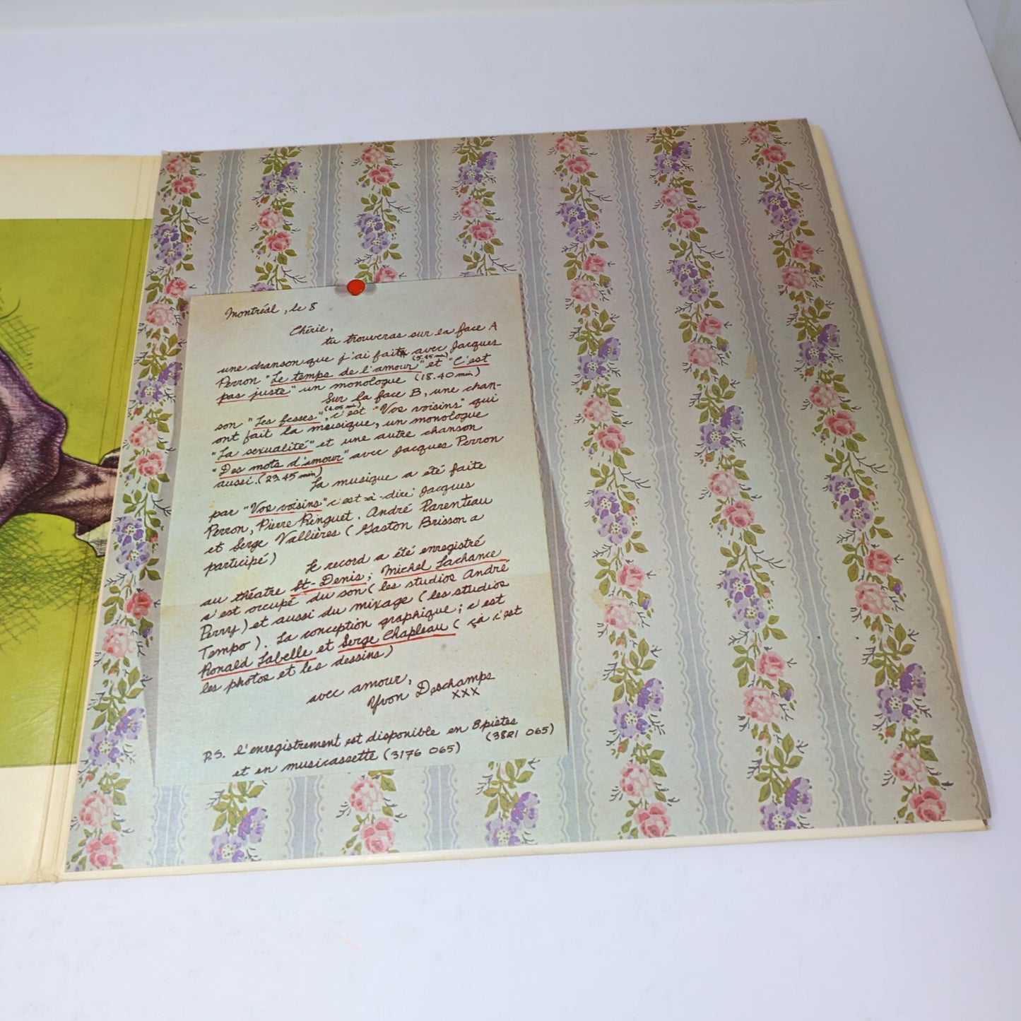 Yvon Deschamps Lot 3 Disques Record Bill 22/L'Argent ou Le Bonheur/La Sexualité