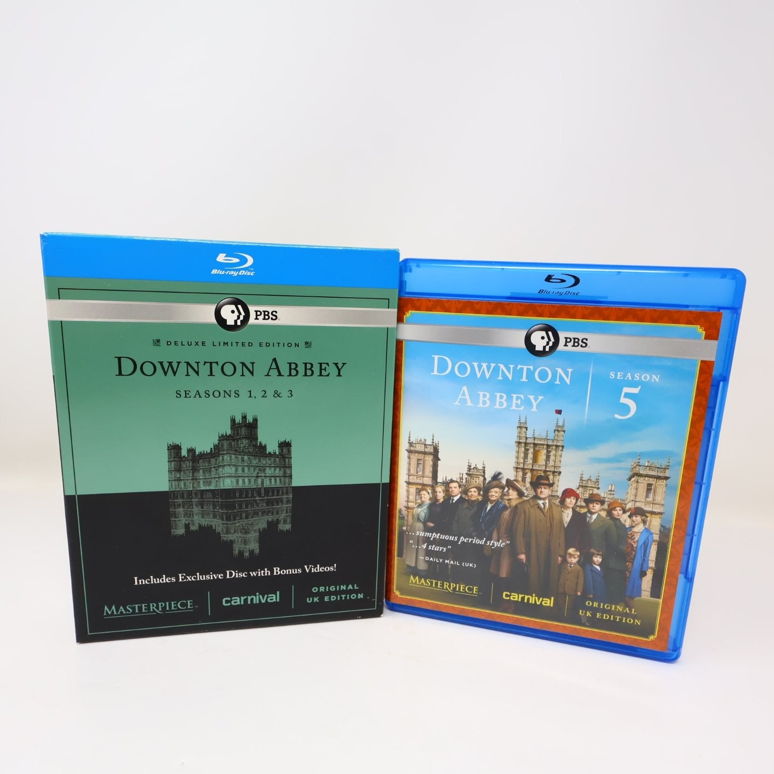 Downton Abbey Blu-ray Lot 2015 Limited Edition Seasons #1-3 & 5 Michelle Dockery