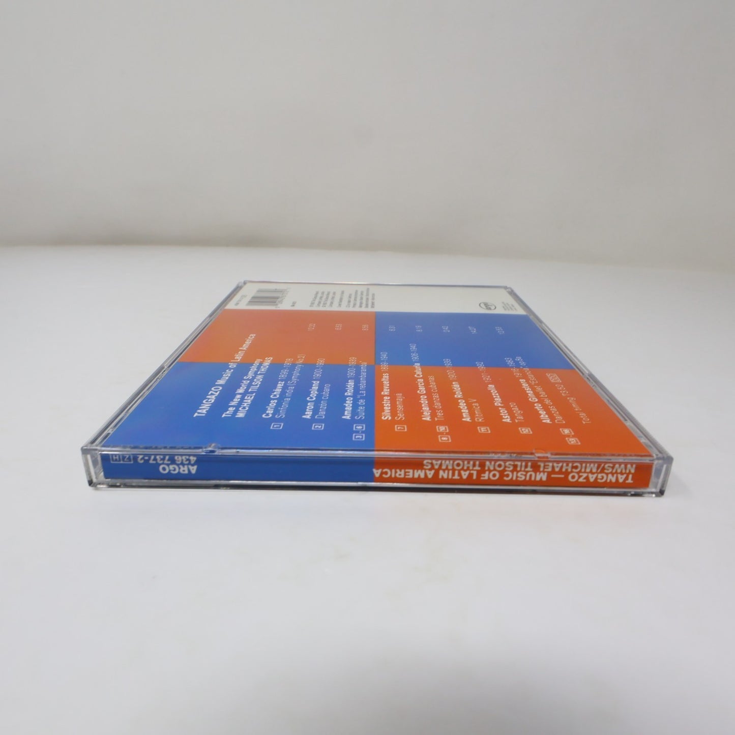 Tangazo Music Of Latin America CD Copland/Ginastera/Piazzolla/Roldán/Chávez
