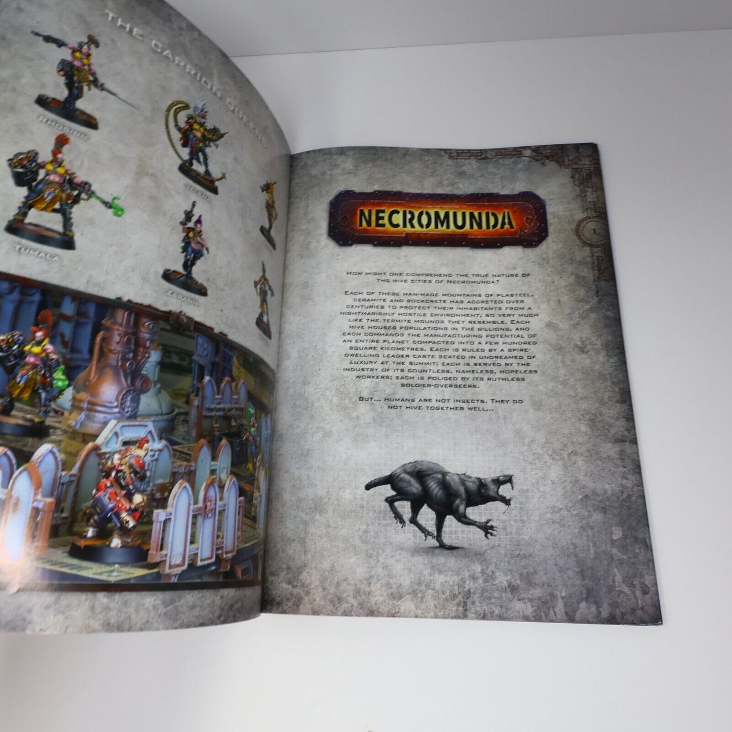 2017 Necromunda Gang War #1 Fantasy RPG Gaming Supplement Games Workshop Book PB