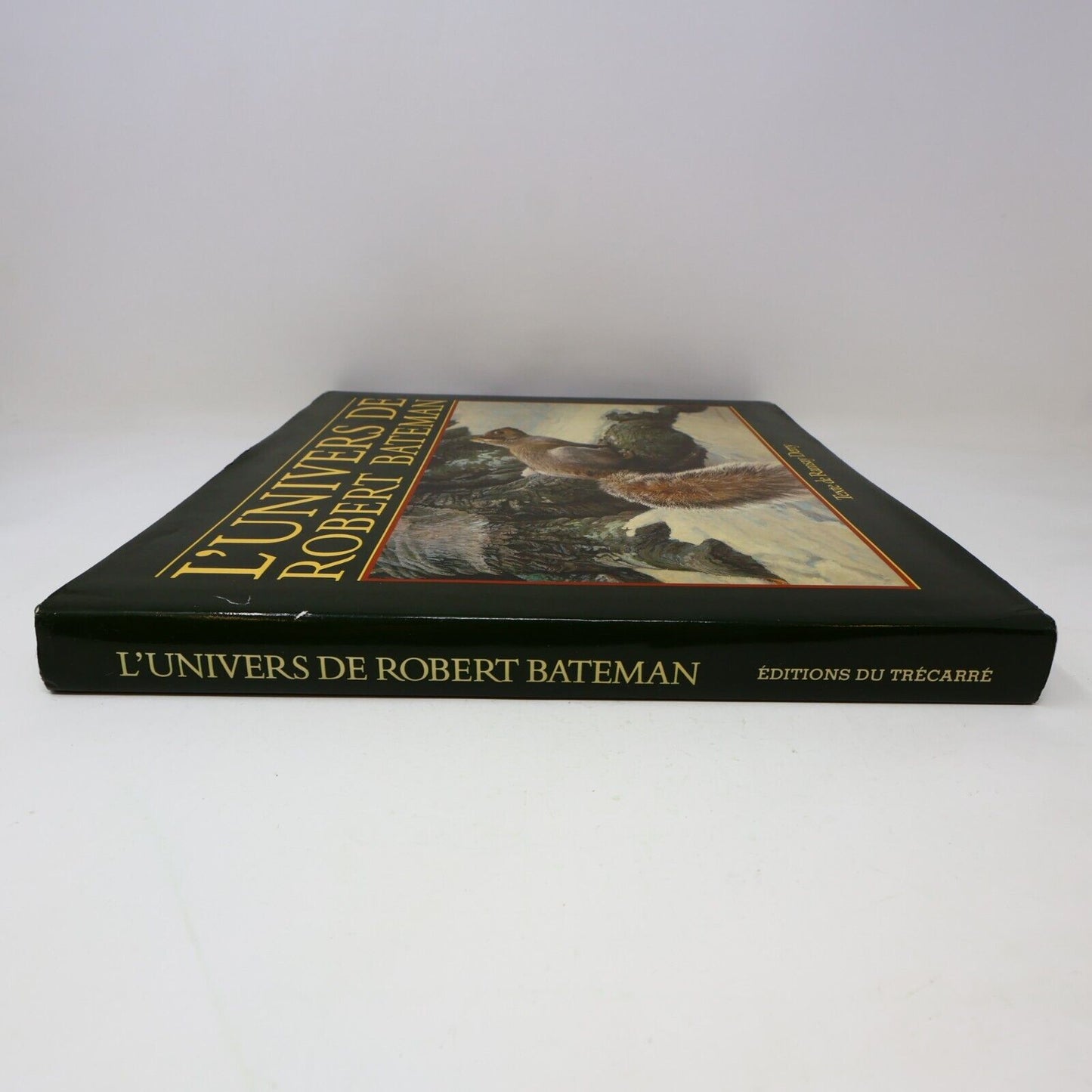 1985 L'Univers de Robert Bateman de Ramsay Derry Hardcover HC Trécarré Français