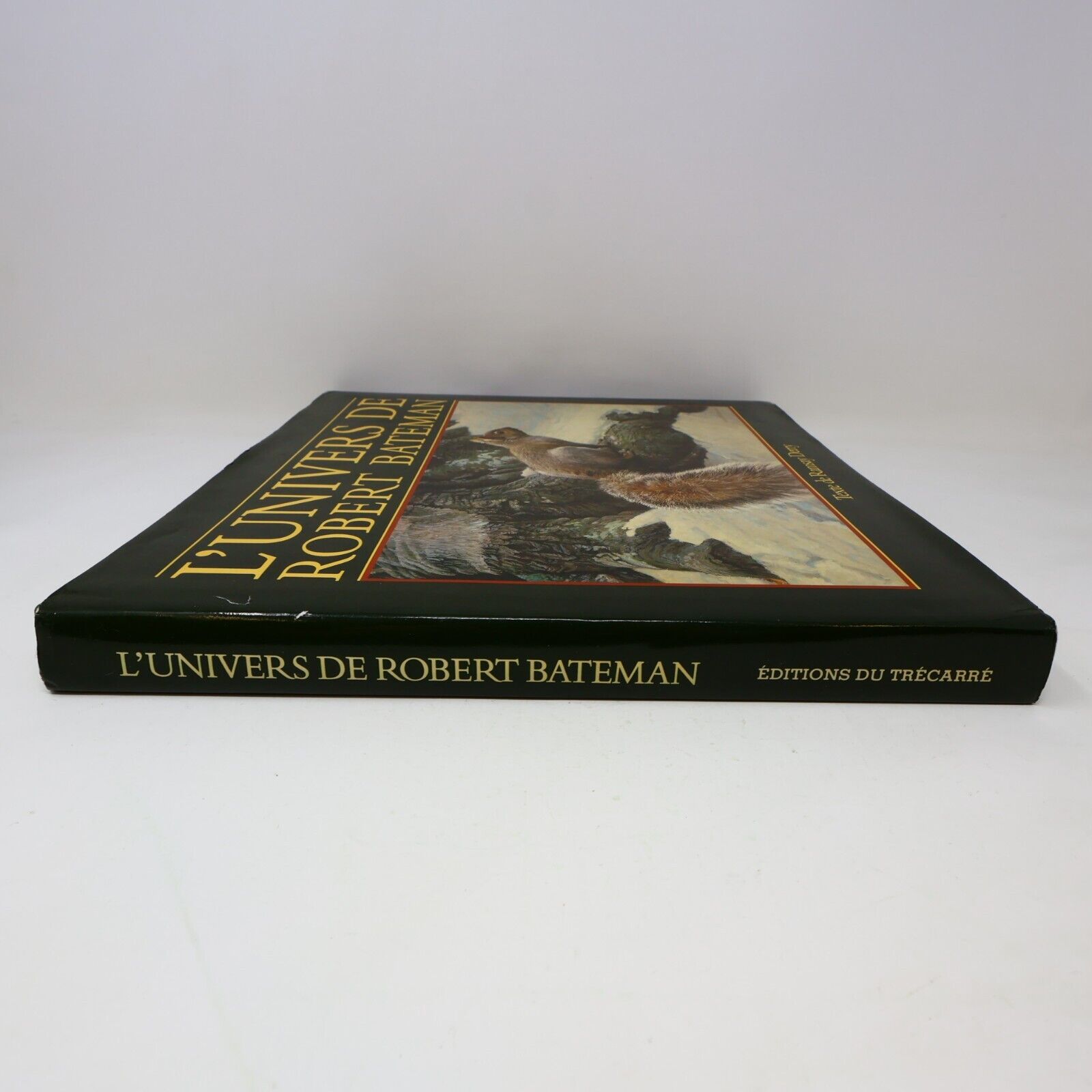 1985 L'Univers de Robert Bateman de Ramsay Derry Hardcover HC Trécarré Français
