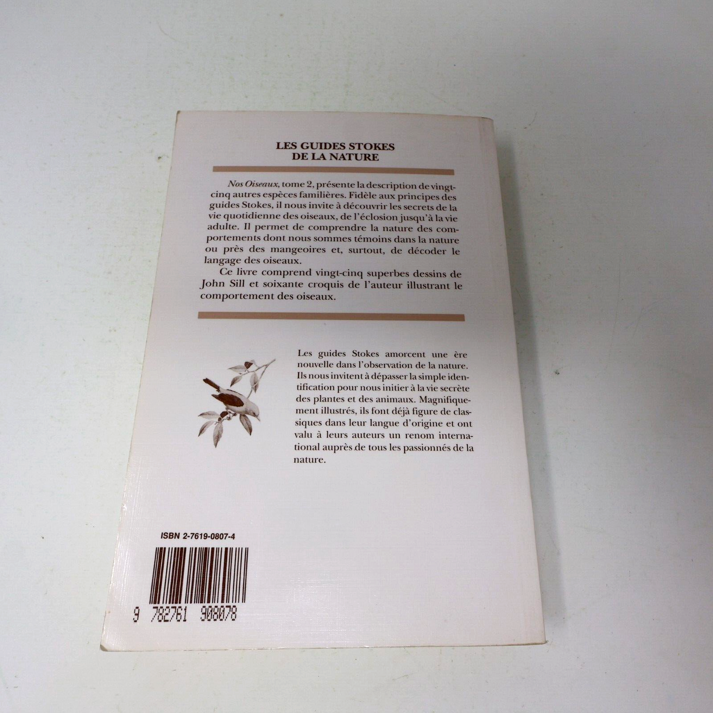 Nos Oiseaux Donald & Lillian Stokes Les Guides Stokes de la Nature #II (2) 1990