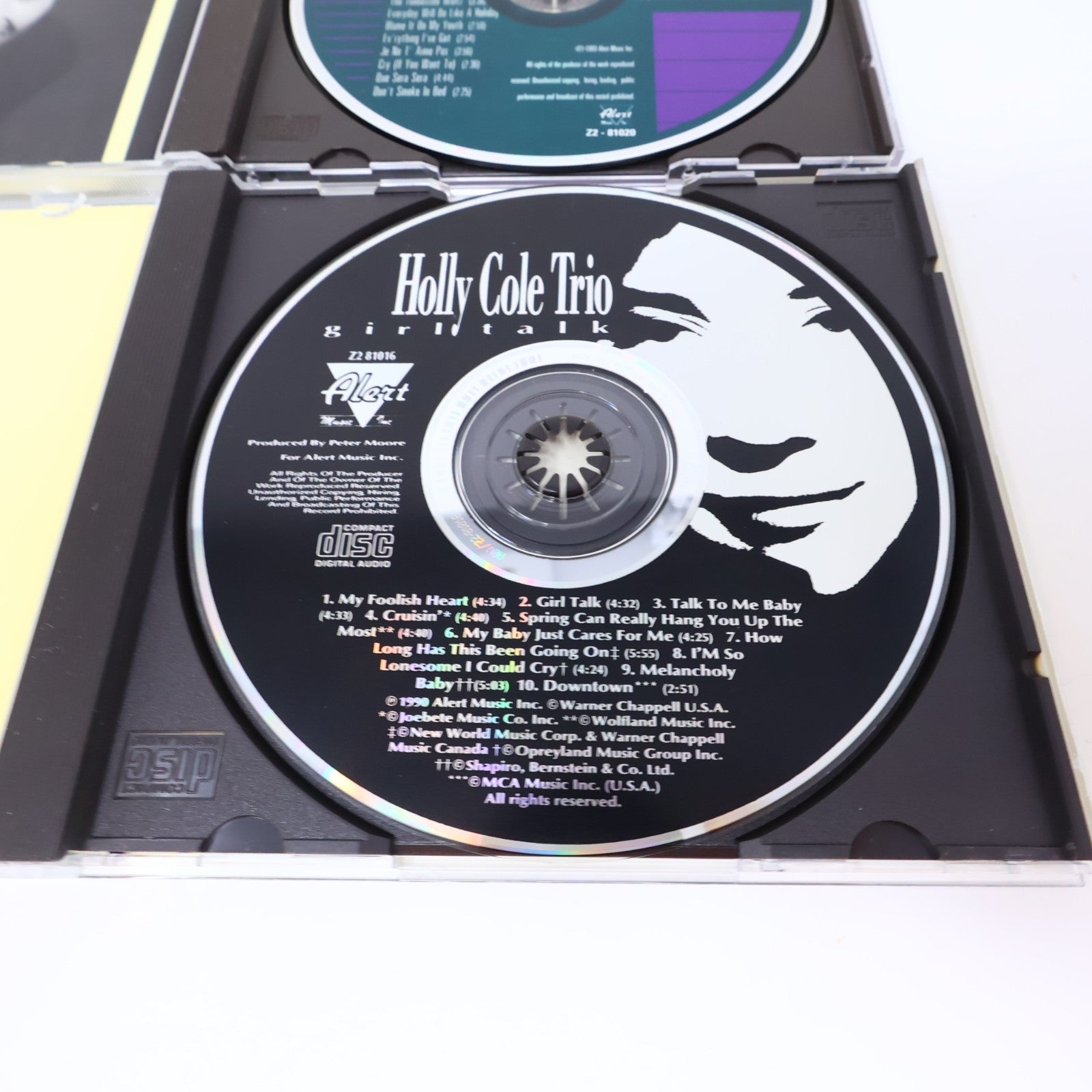 Holly Cole Trio 2 CDs Lot Don't Smoke in Bed/Girl Talk Jazz Indie Rock 90s