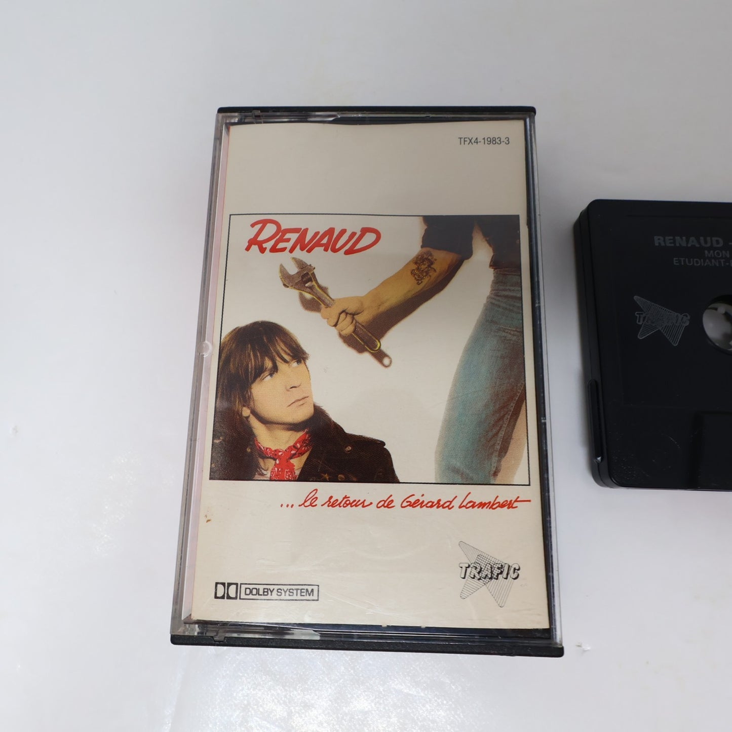 Renaud Lot 3 Cassettes Mistral Gagnant/Putain de Camion/Retour de Gérard Lambert