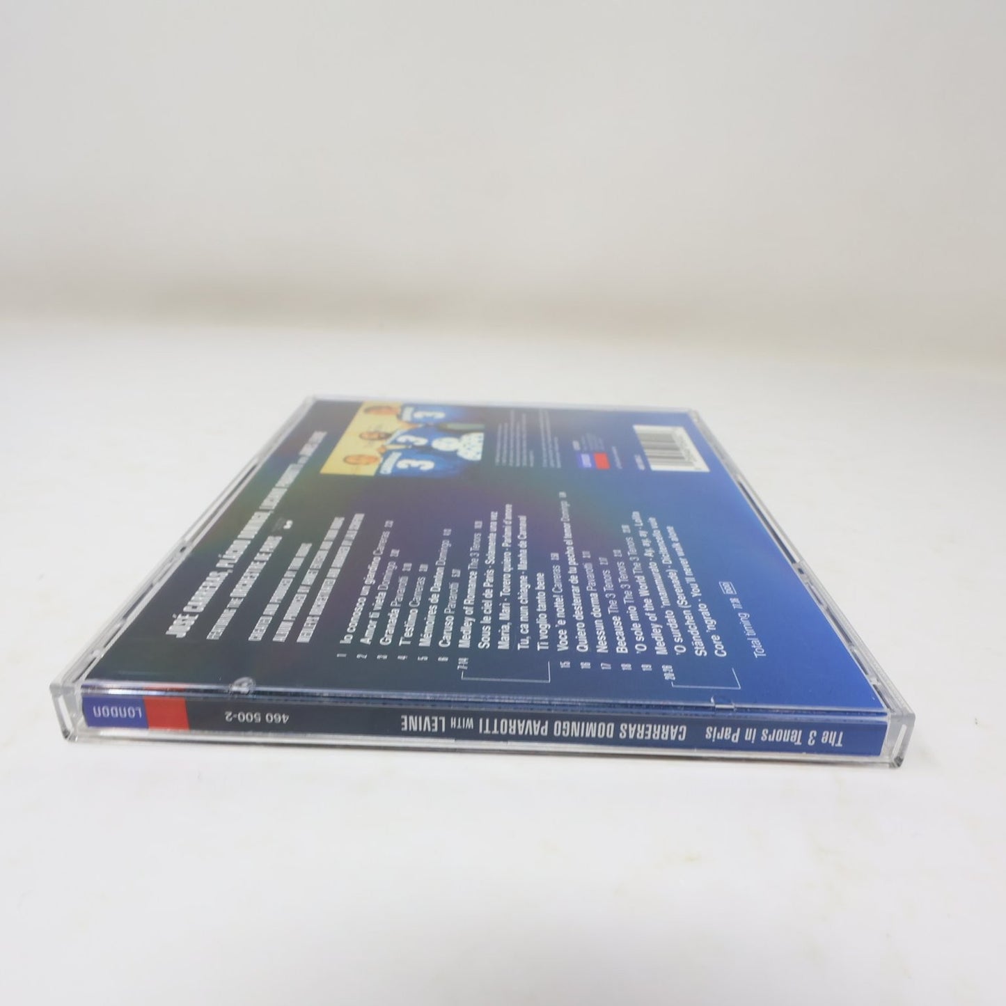 Carreras Domingo Pavarotti The 3 Tenors Paris 1998 CD London Classical