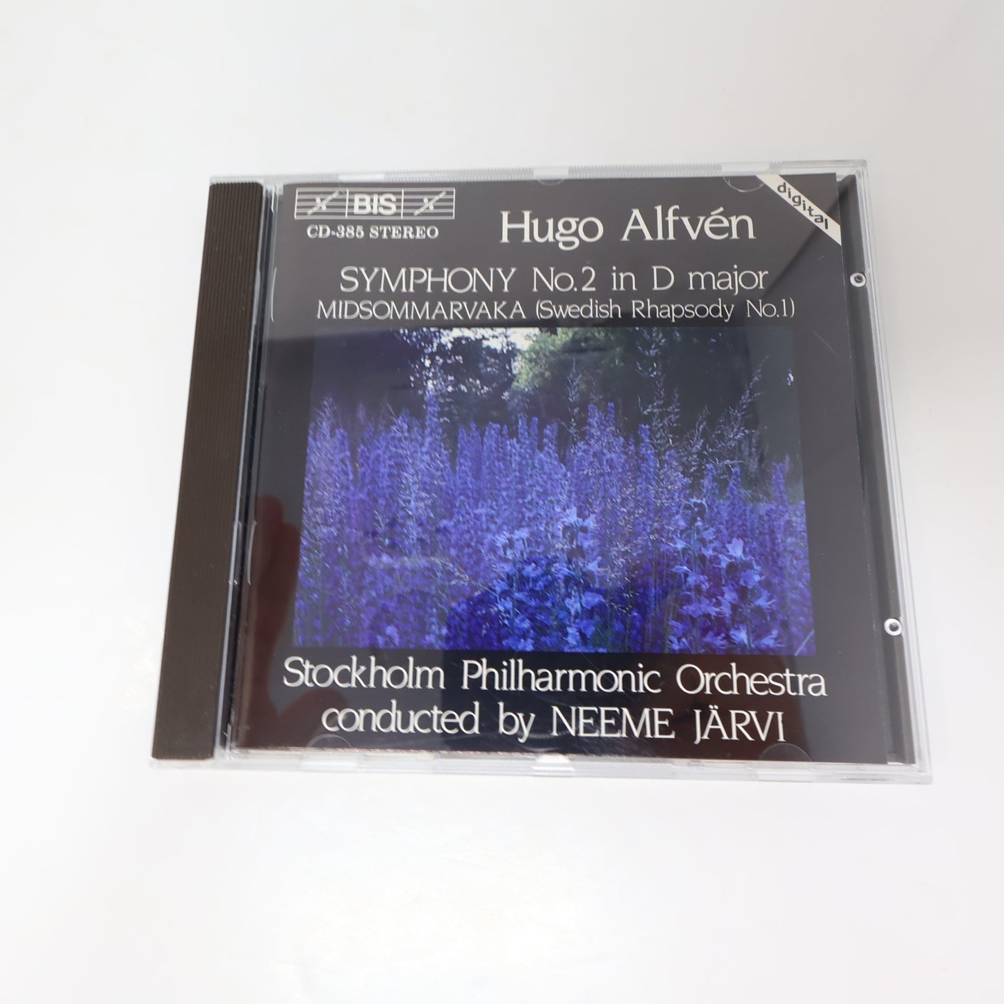 Hugo Alfvén 3 CD Lot Symphony 1-2-3 Stockholm Philharmonic Orchestra/Neeme Järvi
