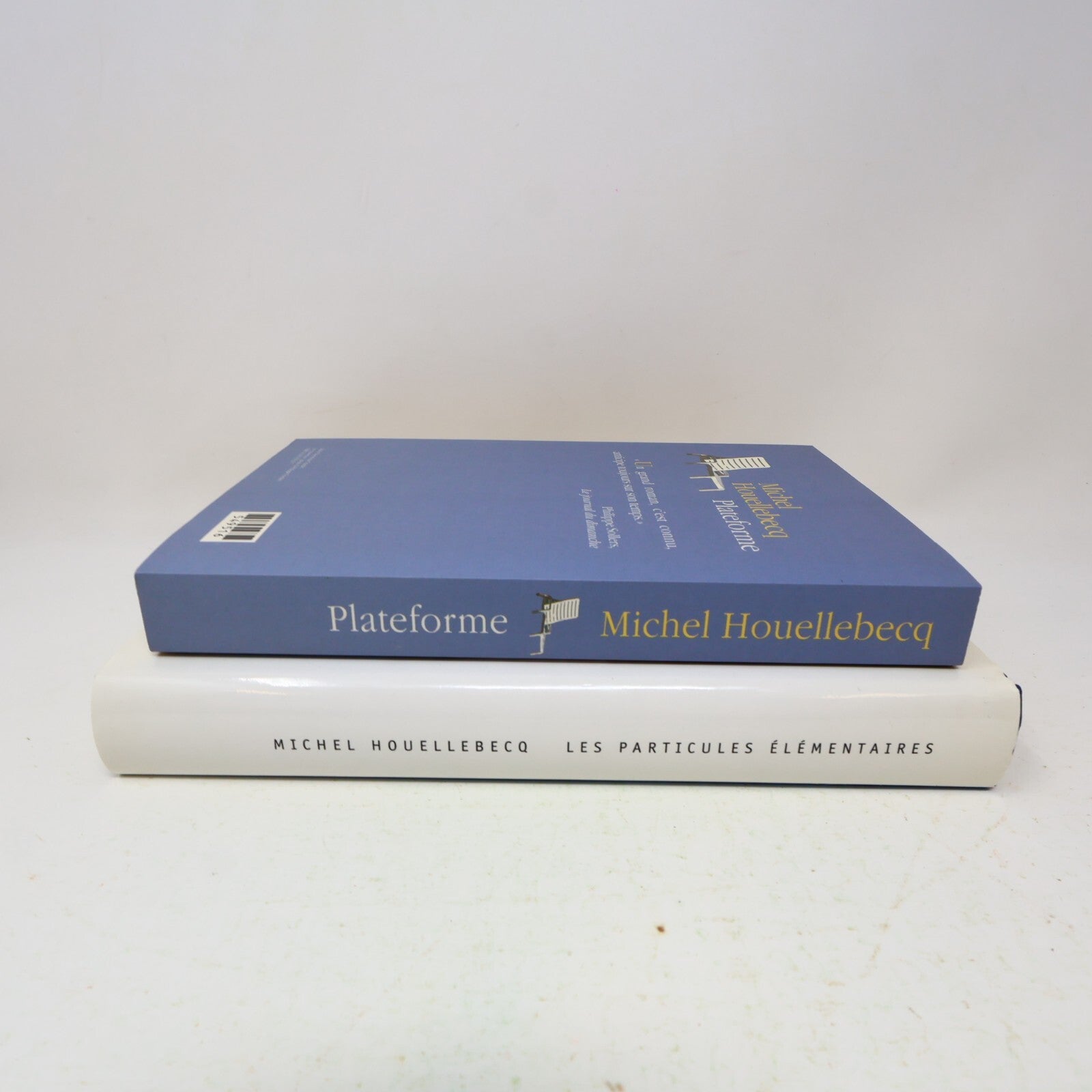 Michel Houellebecq Lot 2 Livres Les Particules Élémentaires/Plateforme Français