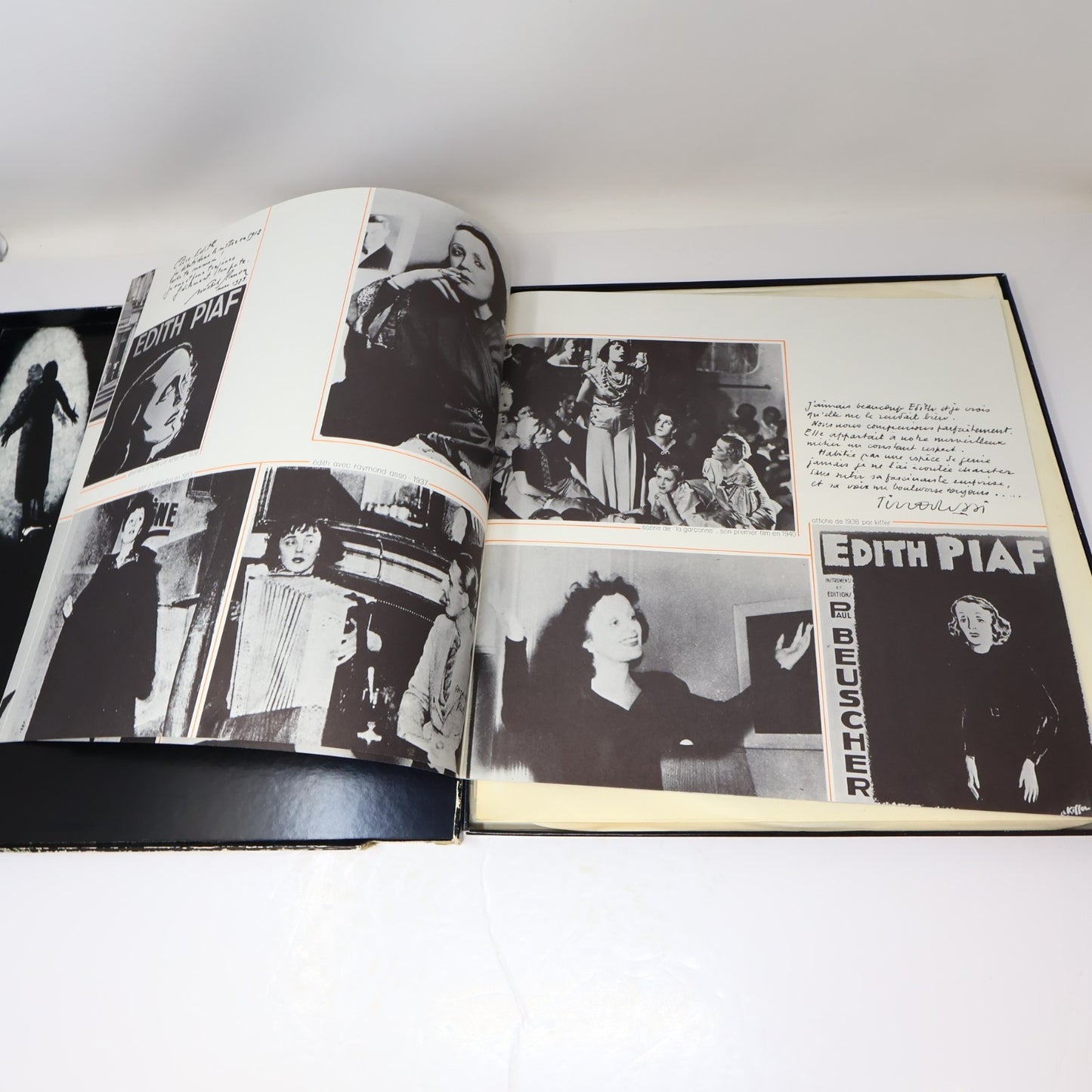Édith Piaf Lot 4 Disques Record Hymne À L'amour/Definitive Piaf/Tête-à-Tête