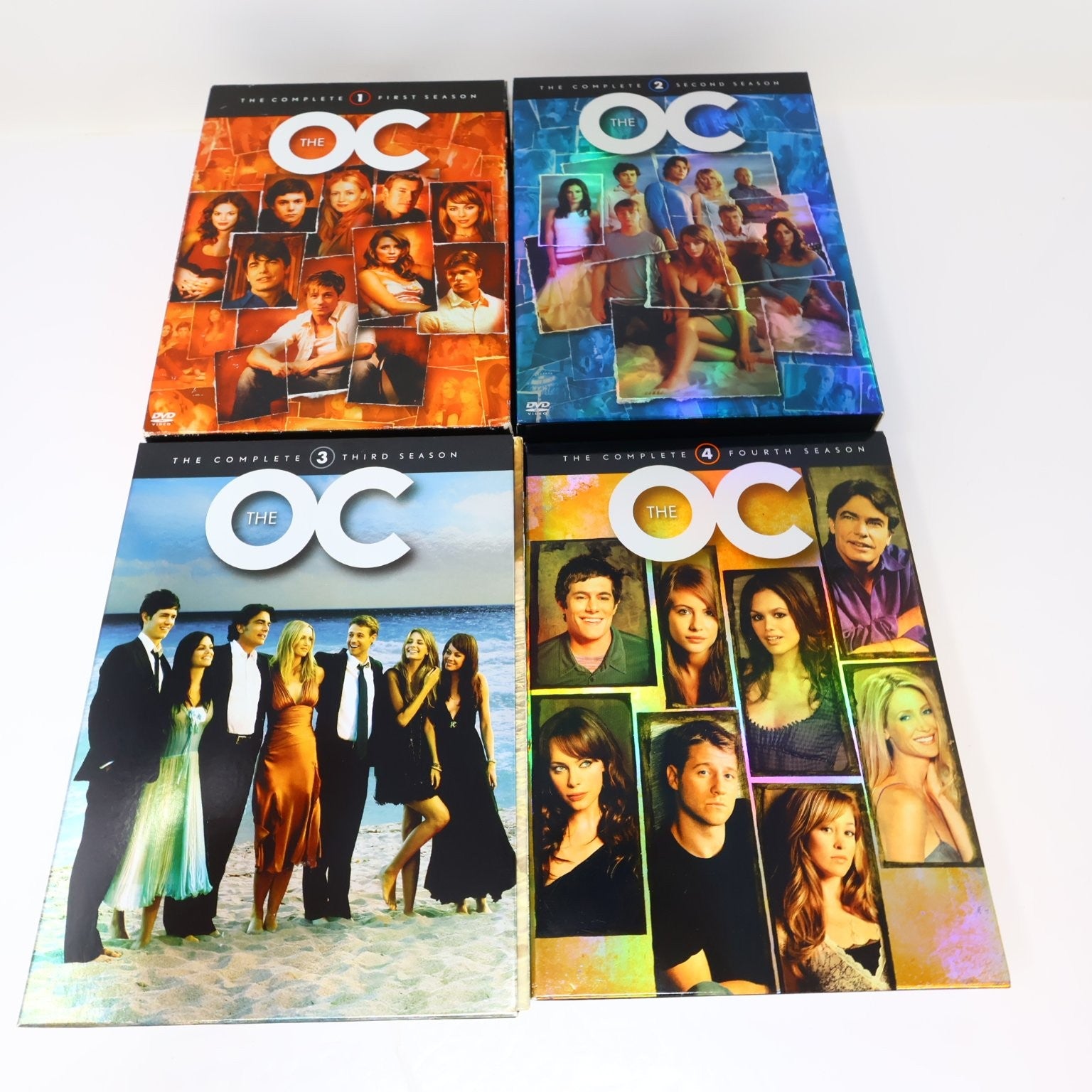 The OC 4 DVD Lot Complete Serie Seasons 1-4 Drama Kelly Rowan Adam Brody NTSC