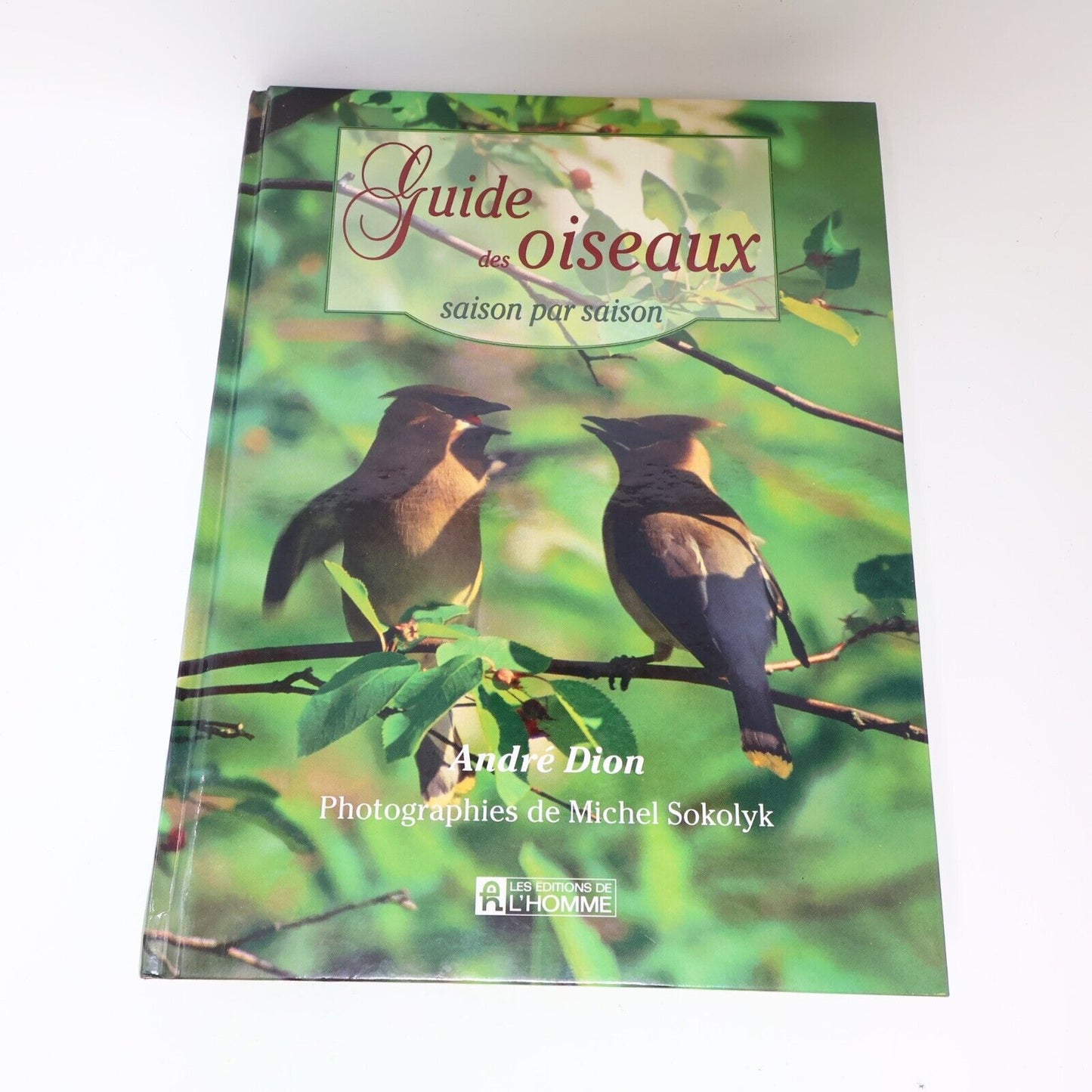 1995 Guide des Oiseaux Saison par Saison André P. Dion Michel Sokolyk Animaux HC