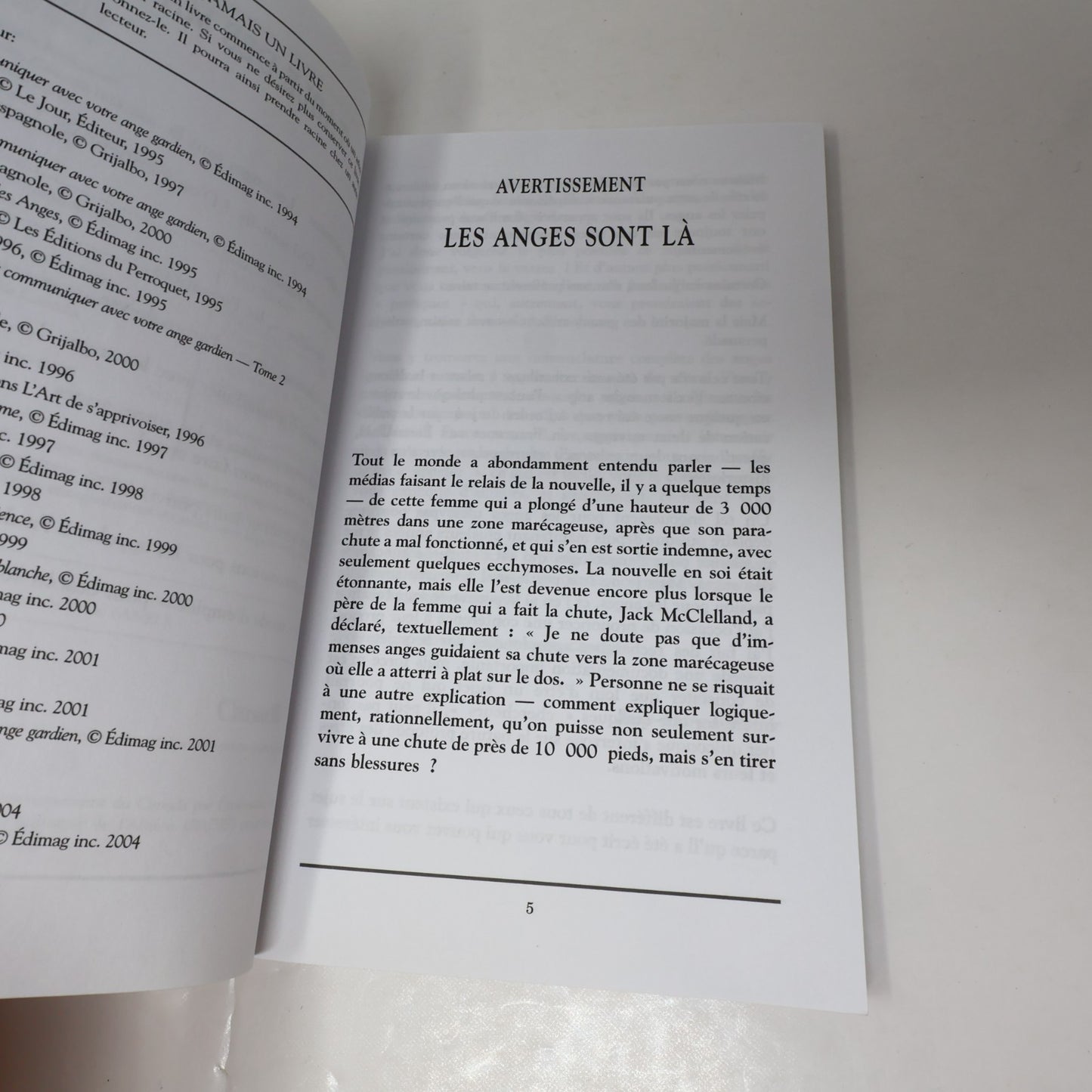 Ésotérisme Spiritualité Anges Lot 8 Livres Français French Virtue/Moore/Warren