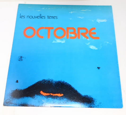 Octobre Les Nouvelles Terres Disque LP Prog Rock Québécois 1974 Record ZOX-6015