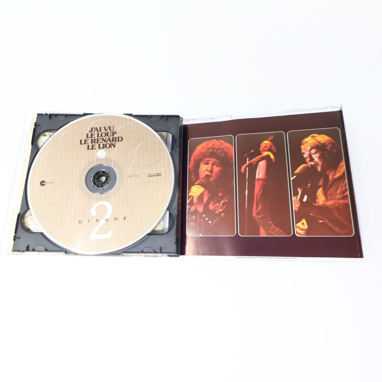J'ai Vu Le Loup Le Renard Le Lion CD 25e 1974-1999 Leclerc/Vigneault/Charlebois