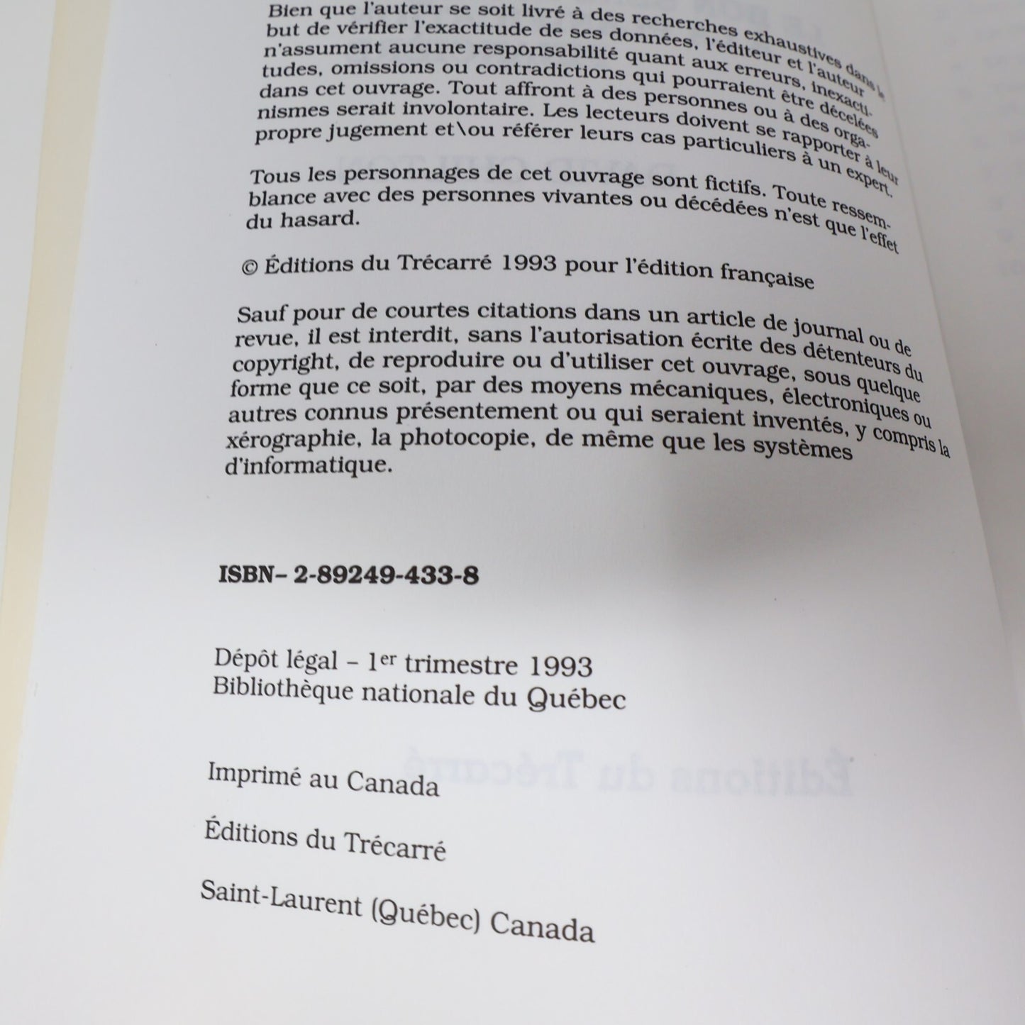 1993 Un Barbier Riche David Chilton Trécarré Planification Financière Affaires