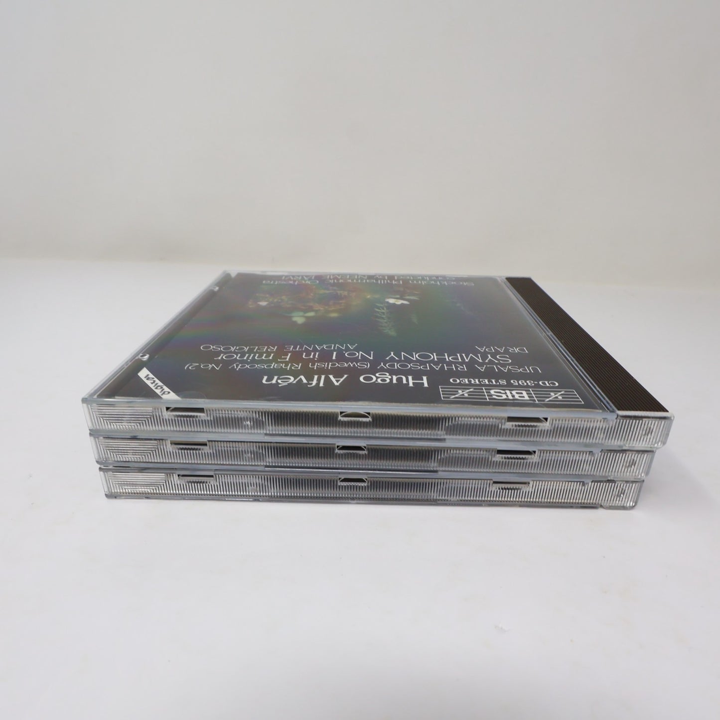 Hugo Alfvén 3 CD Lot Symphony 1-2-3 Stockholm Philharmonic Orchestra/Neeme Järvi