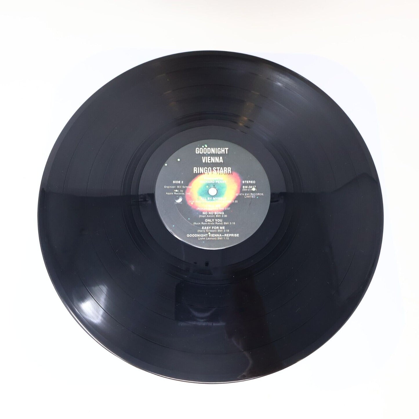 Ringo Starr Goodnight Vienna LP Record Vinyl 1974 EMI Records SW-3417 Occapella