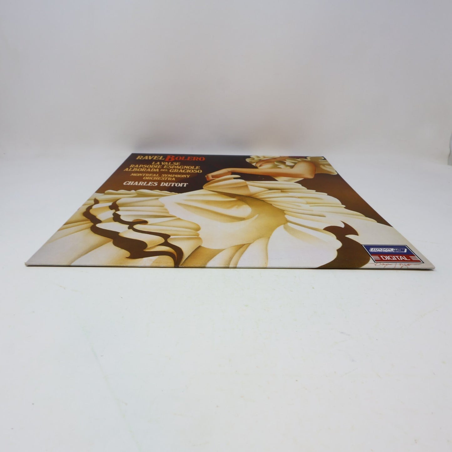 Ravel Bolero/La Valse/Rapsodie Espagnole Charles Dutoit Record Vinyl LDR 71059