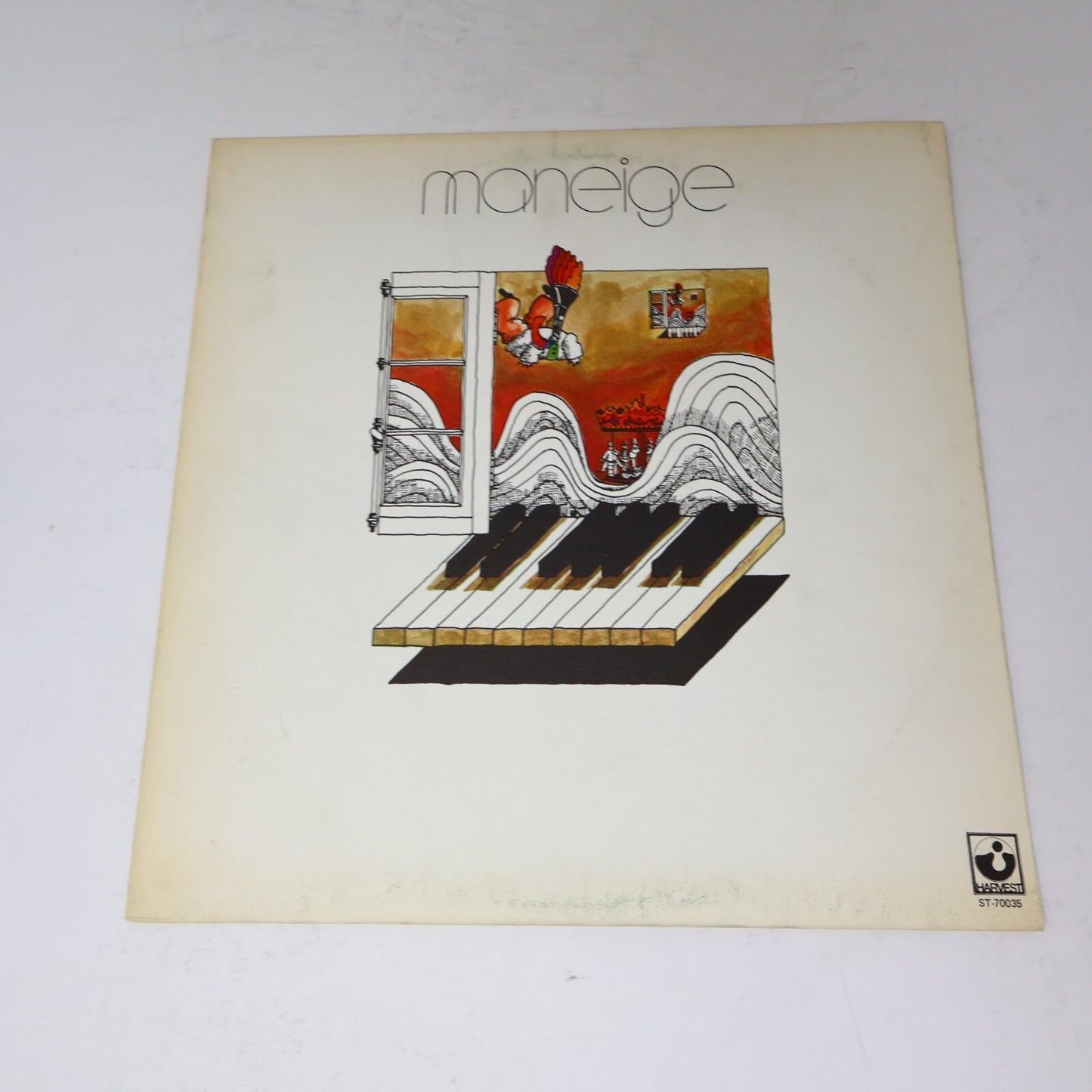 Maneige Lot 2 Disques Libre Service/Éponyme LP Record Vinyl 1975 1978 Prog Rock