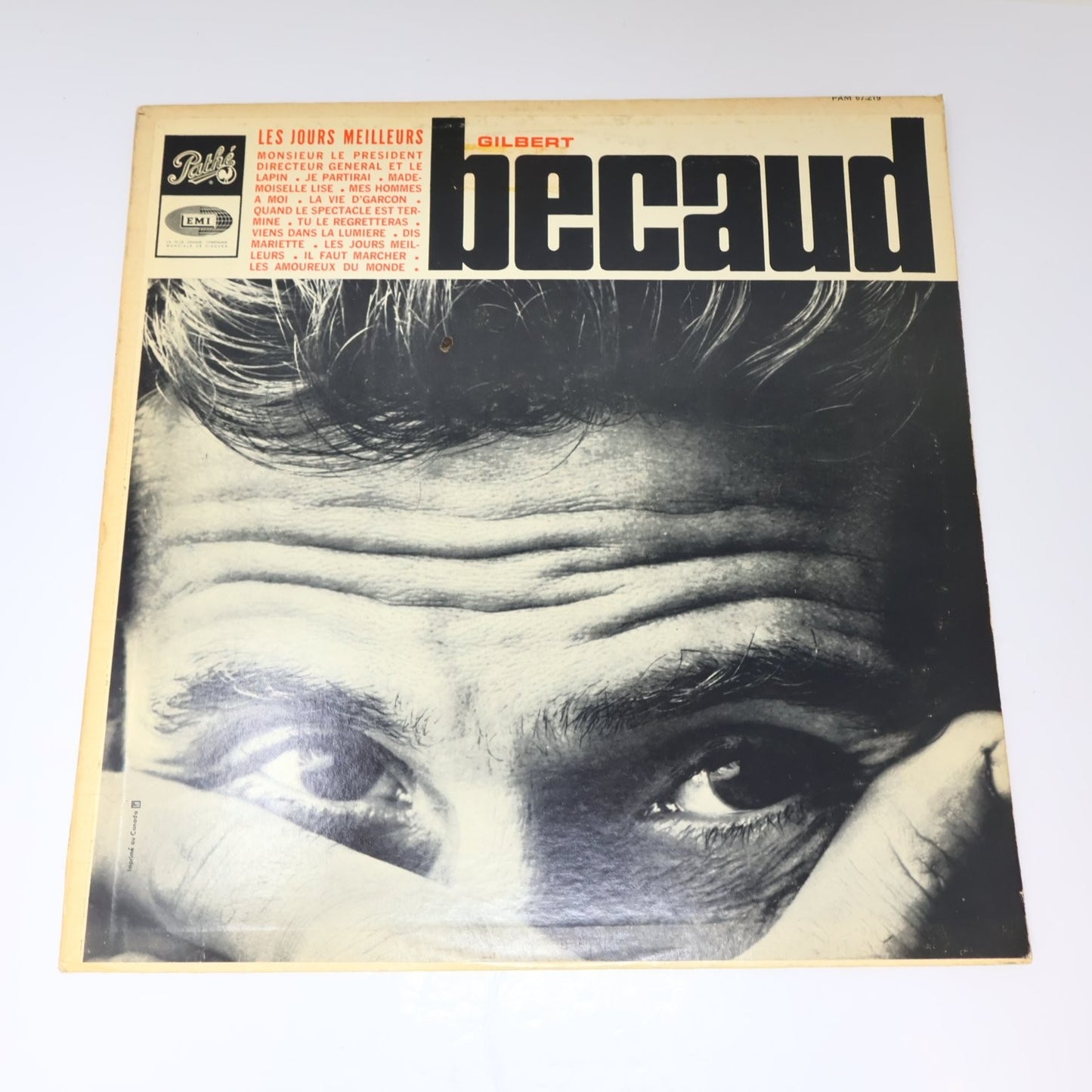 Gilbert Bécaud Lot 13 Disques Record Olympia/Ami/L'Important C'est La Rose 70s