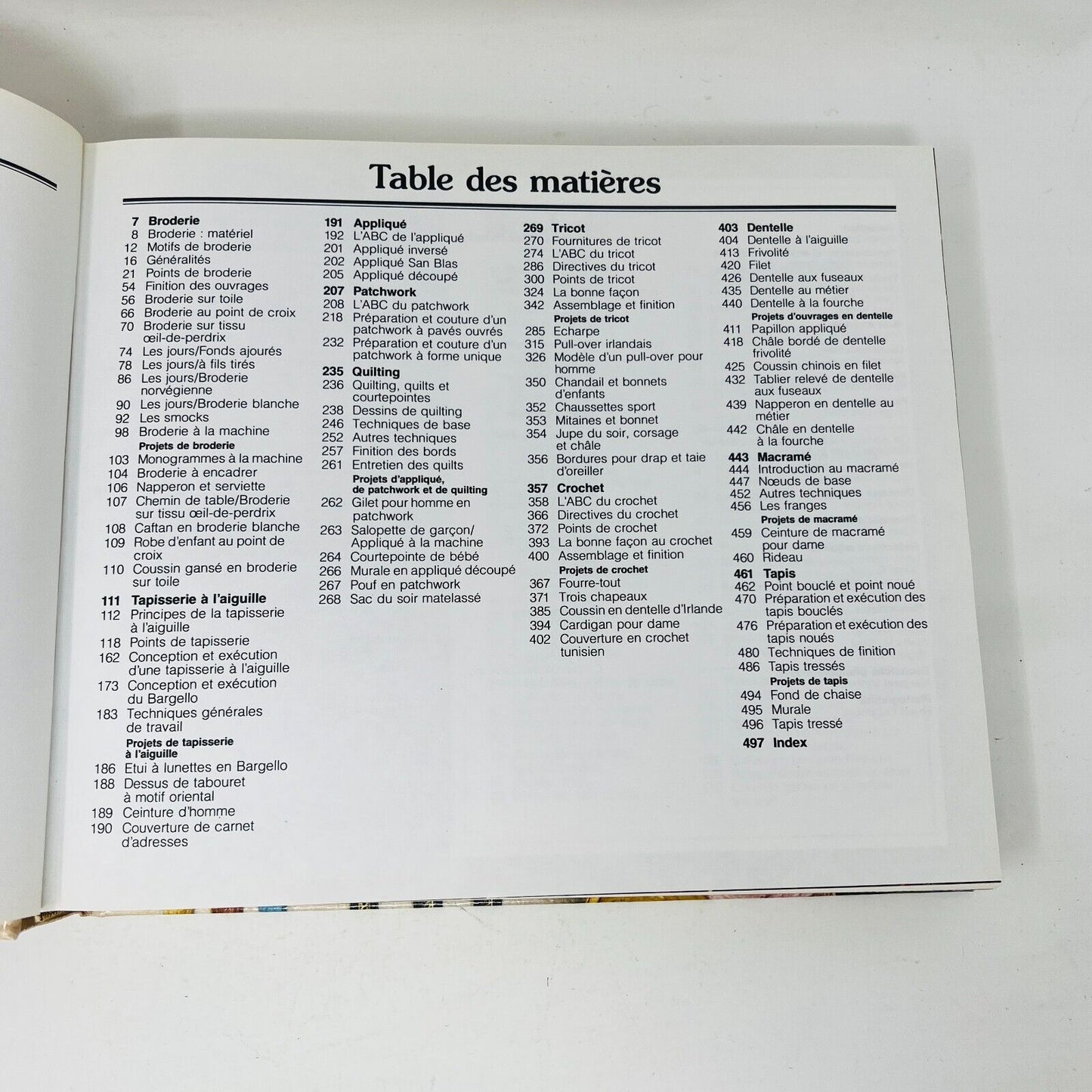 1981 Guide Complet des Travaux à l'Aiguille Couture Sélection du Reader's Digest