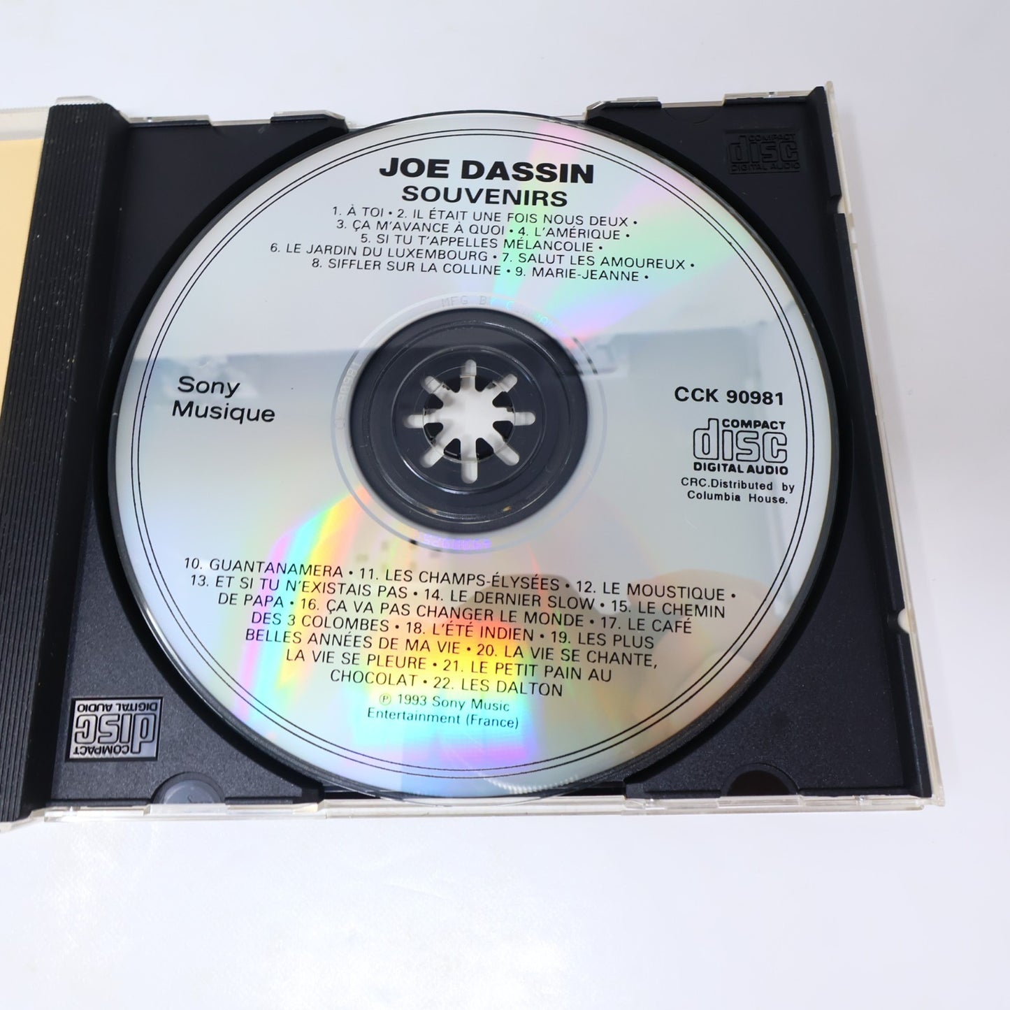 Joe Dassin Lot 2 CD Souvenirs/Collection Or Les Champs Elysées/Guantanamera 90s