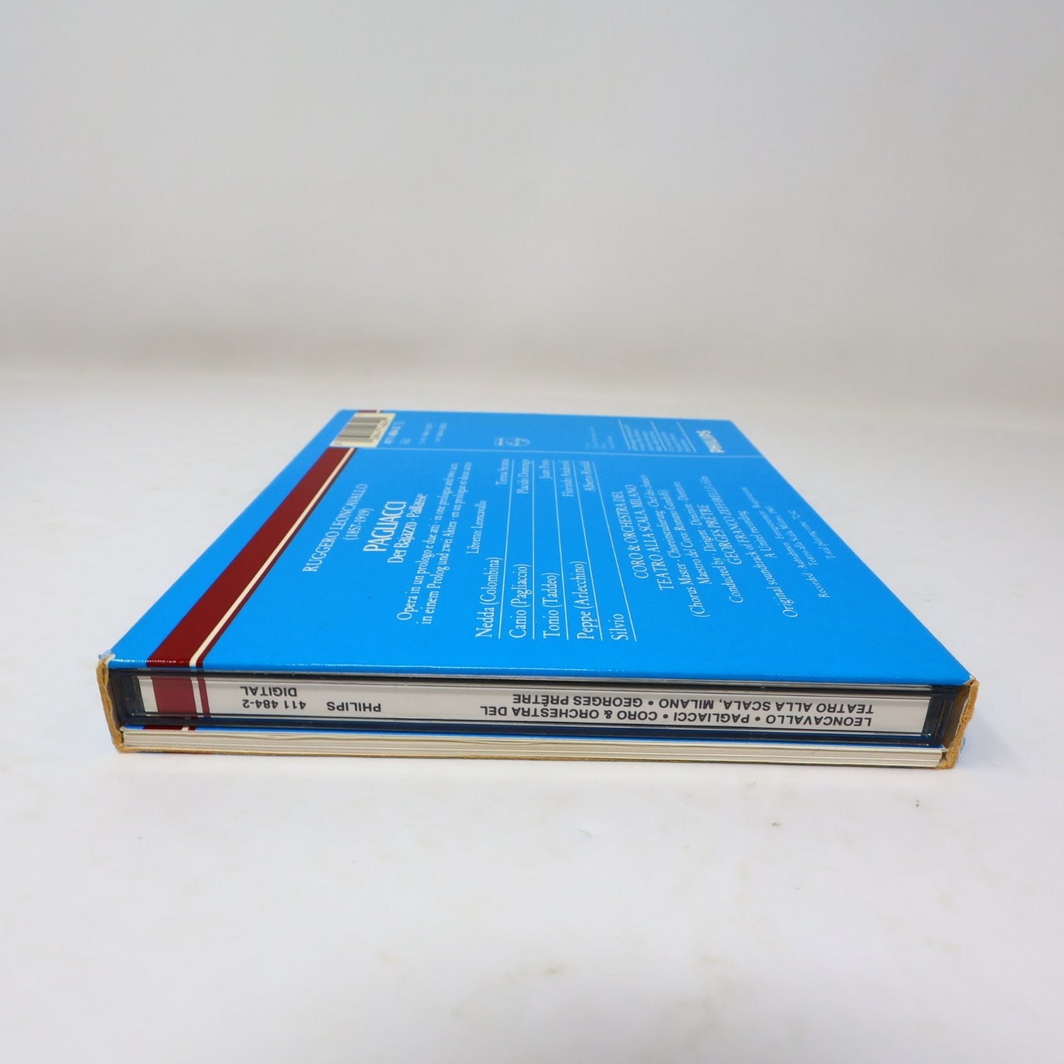Leoncavallo Pagliacci CD 1983 Georges Prêtre Philips Classics Domingo/Stratas