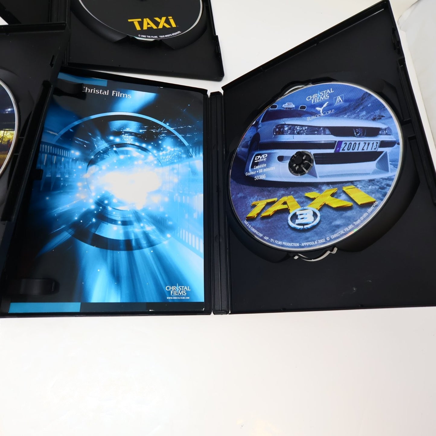 Coffret Taxi #1-2-3 Les Grands Classiques DVD Luc Besson Action NTSC Region 1