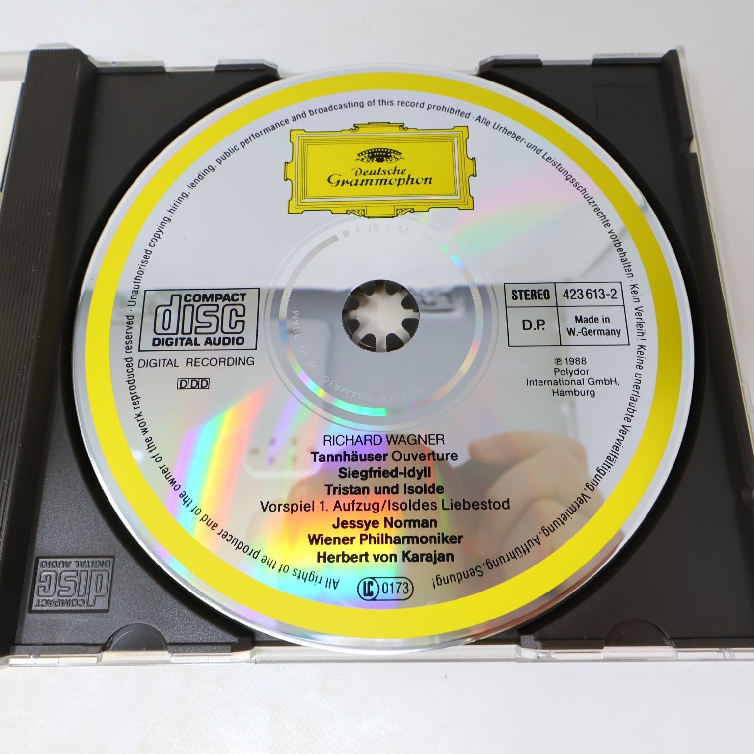 Wagner 3 CD Lot Rickenbacher/Karajan/Walter Orchestral Works Classical EMI DG