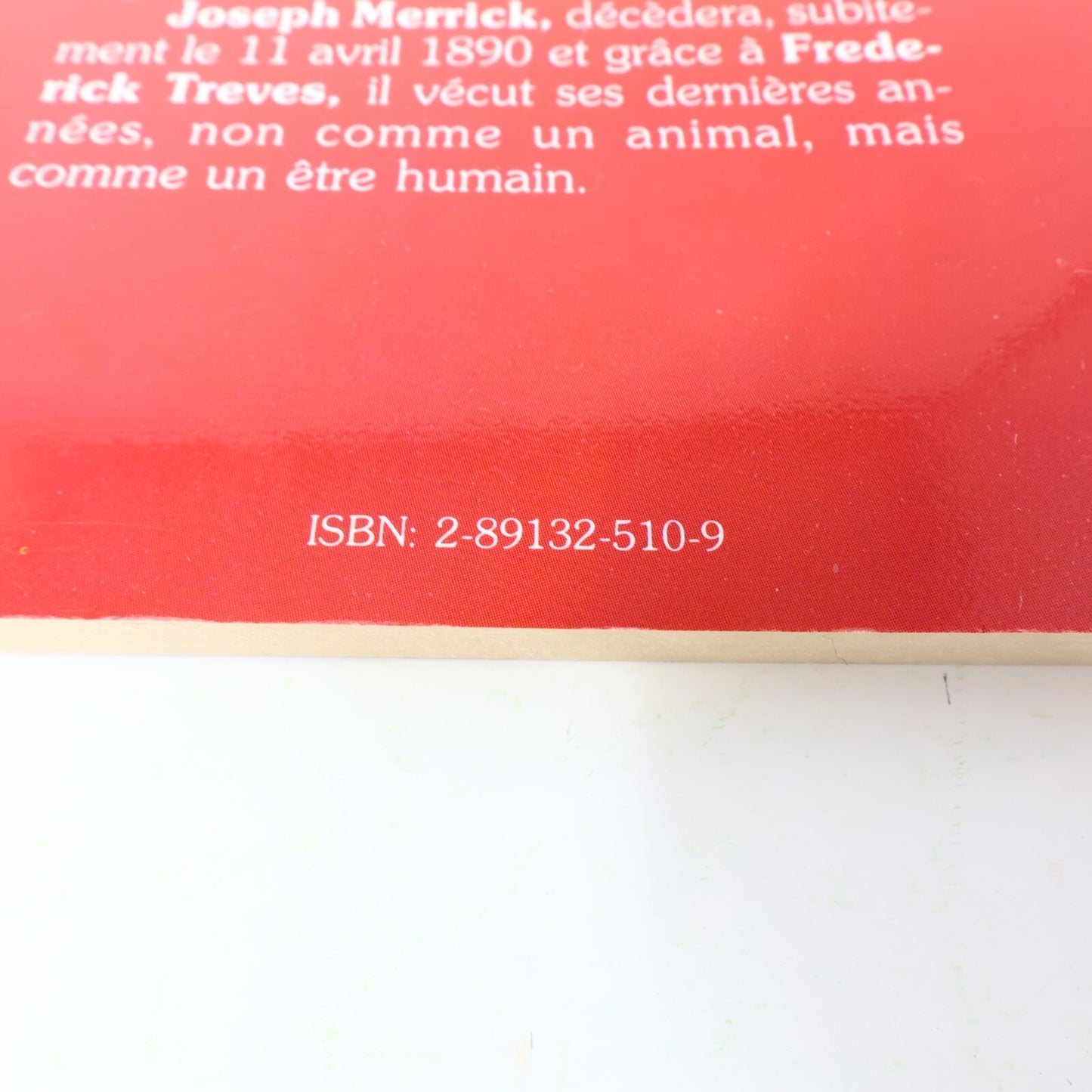 1981 Le Destin Tragique de l'Homme Éléphant Jutzi Biographie Sélect Français 80s