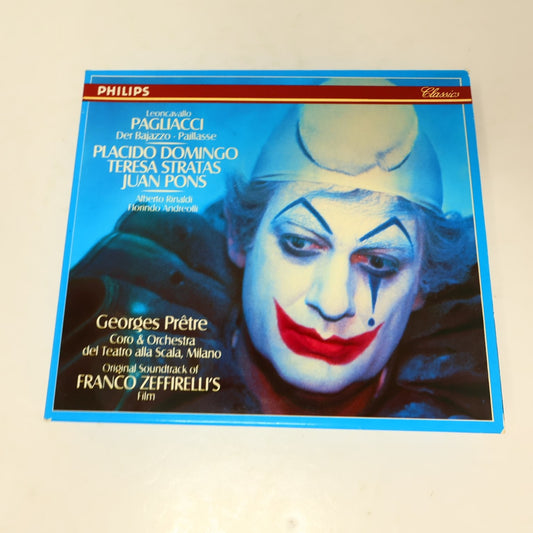 Leoncavallo Pagliacci CD 1983 Georges Prêtre Philips Classics Domingo/Stratas