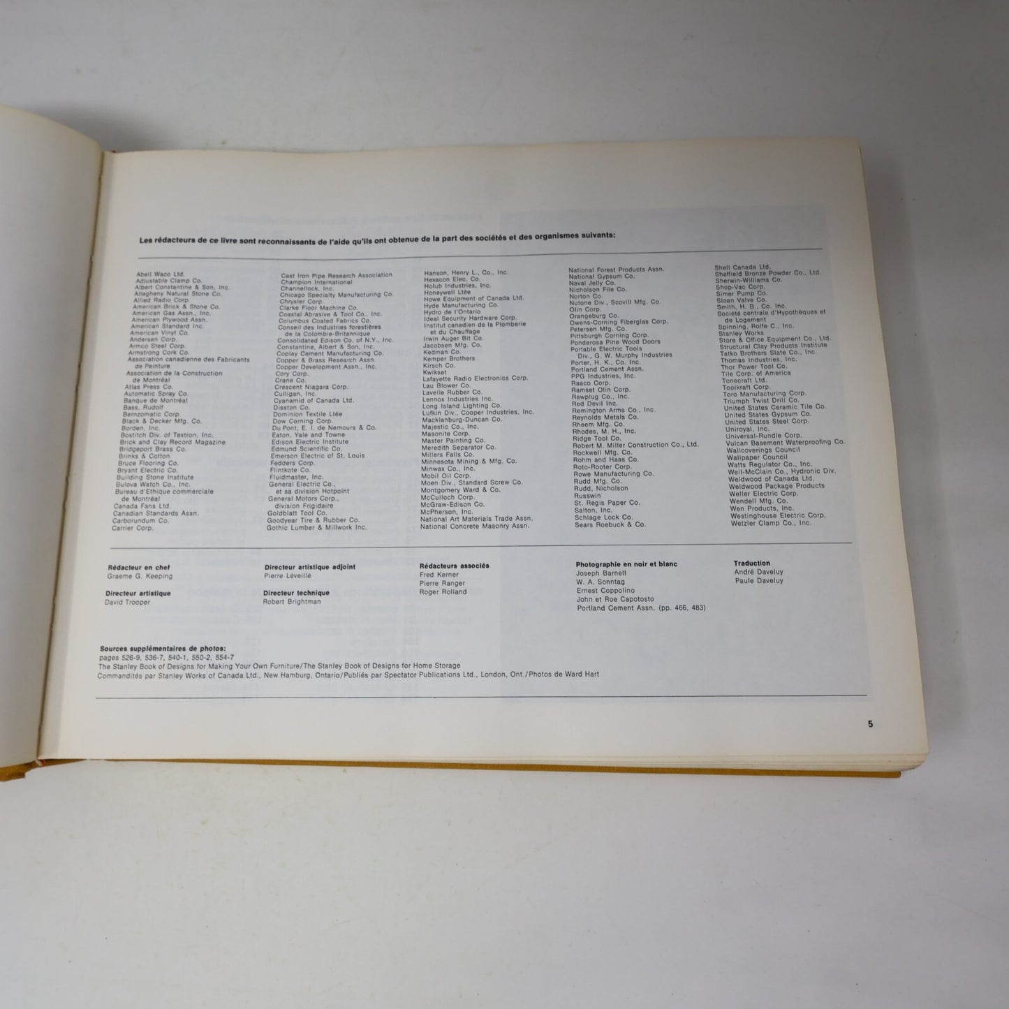 1979 Manuel Complet du Bricolage Bricolage et Révovations Reader's Digest 70s HC