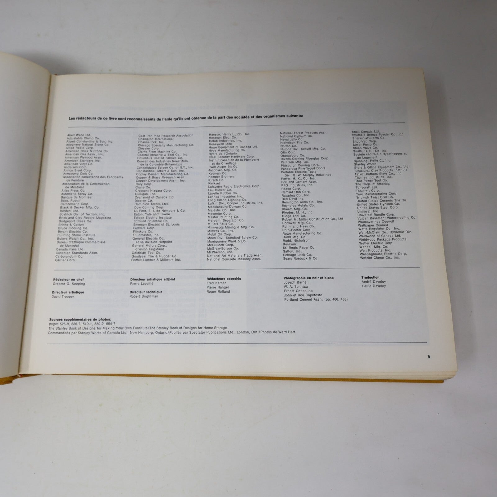 1979 Manuel Complet du Bricolage Bricolage et Révovations Reader's Digest 70s HC