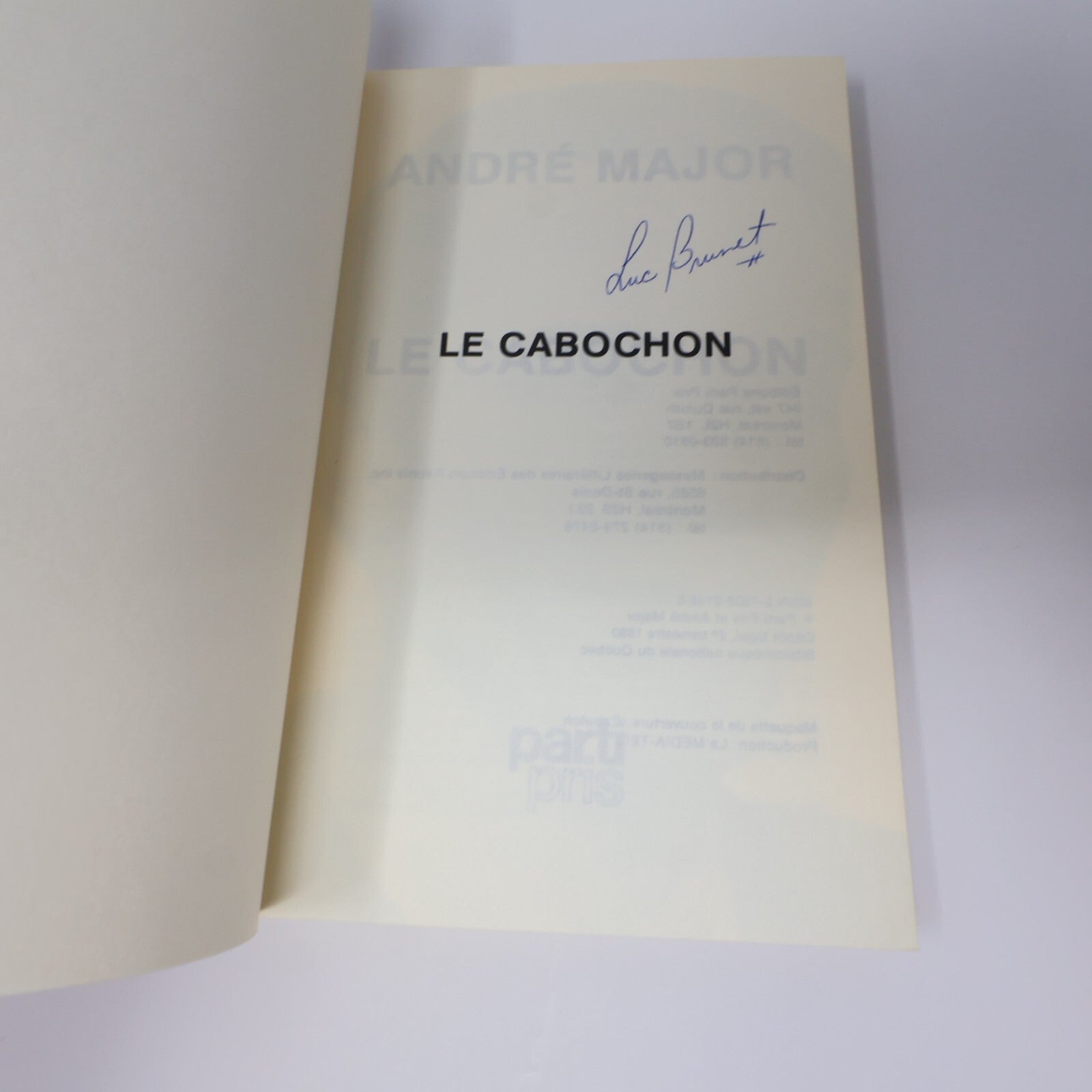 André Major Lot 5 Livres Cabochon/L'Épouvantail/Histoires de Déserteurs Roman PB