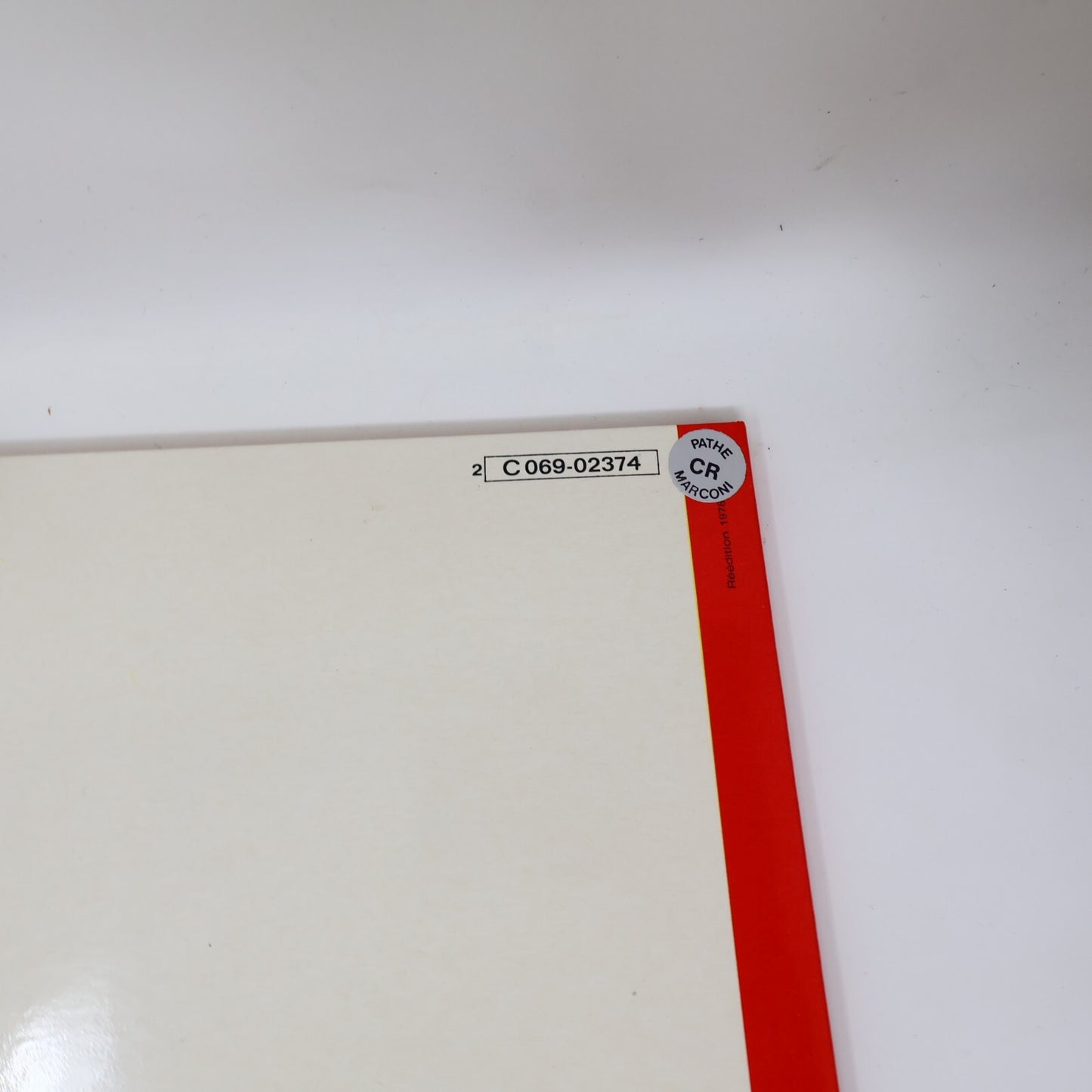 Weissenberg Karajan Berliner Rachmaninov Franck 1973 Disque Record C 069-02374