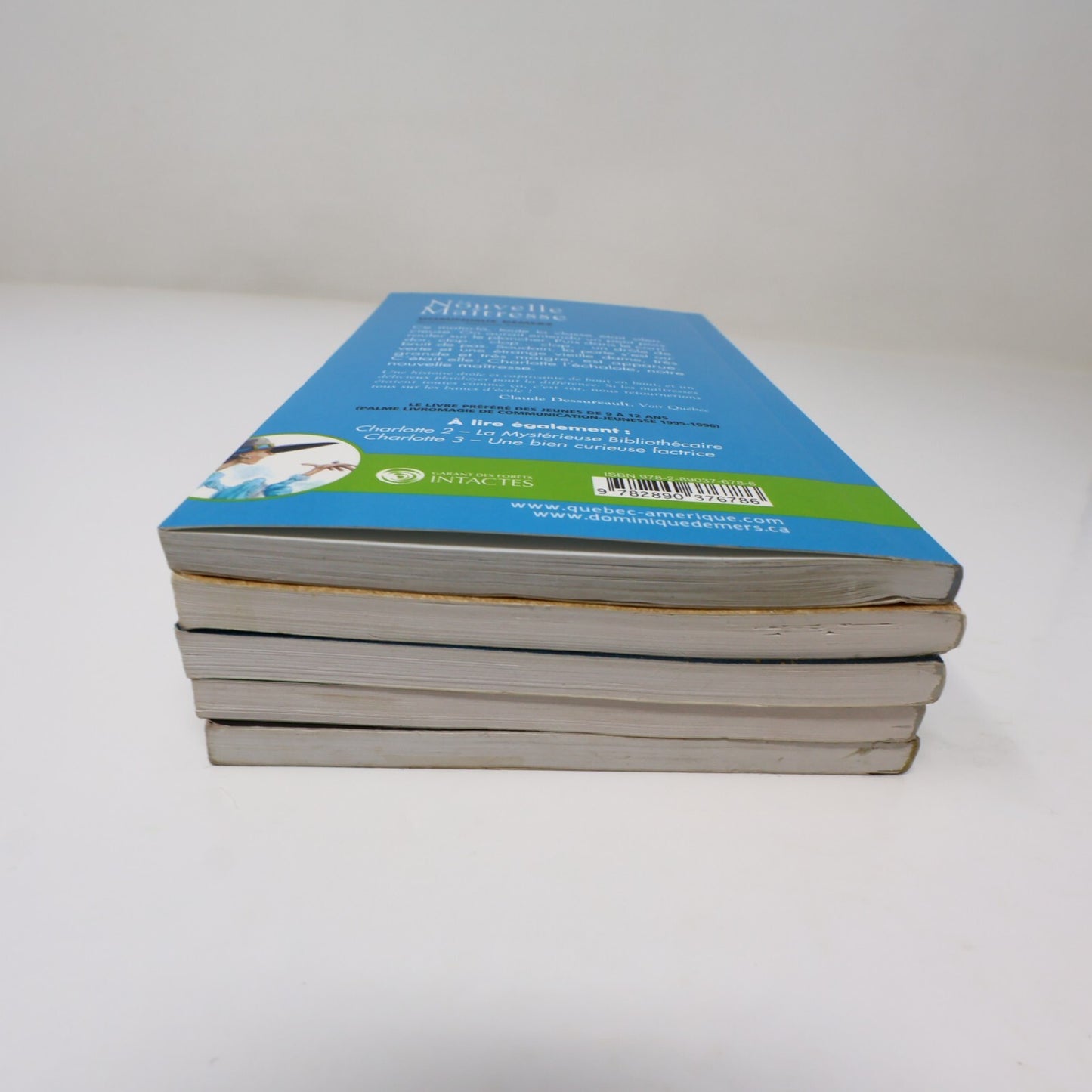 Dominique Demers Lot 5 Livres La Mystérieuse Mademoiselle C #1-5 Charlotte PB