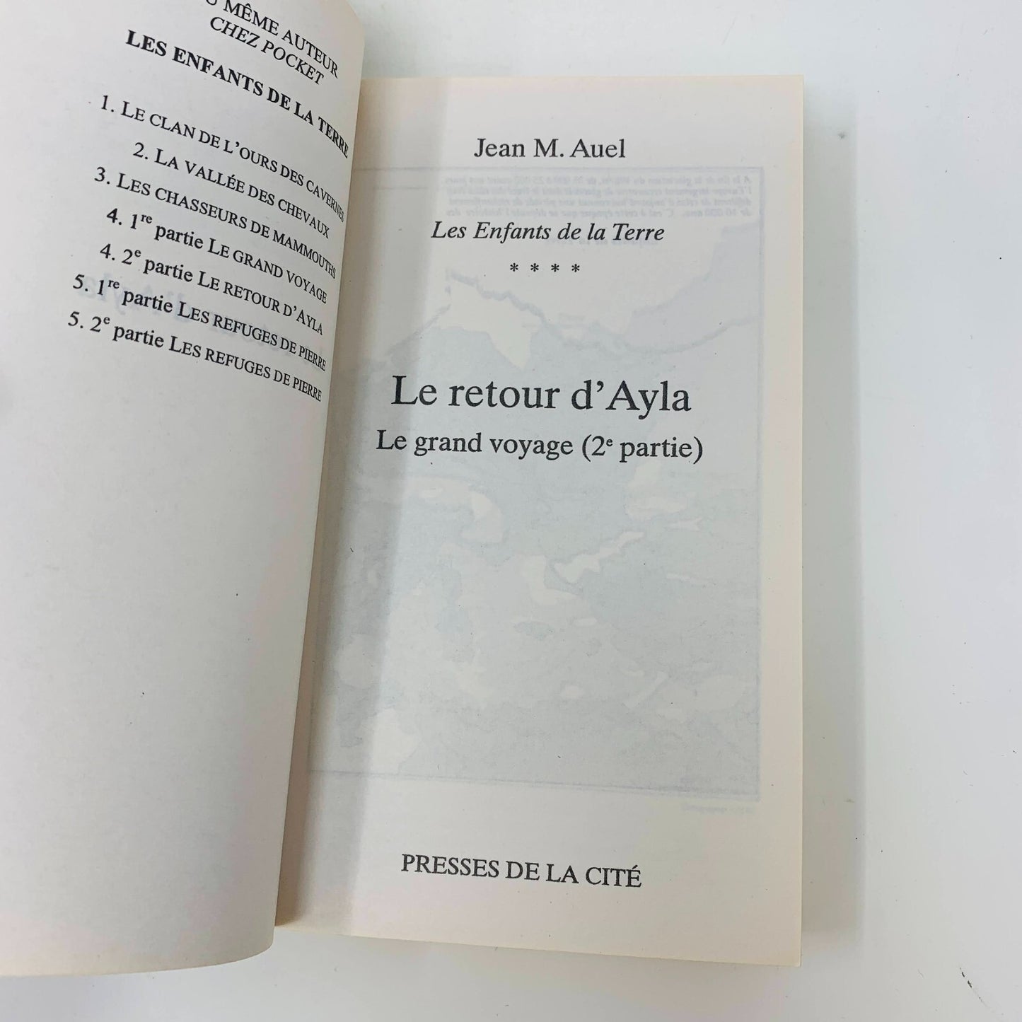 Les Enfants de la Terre #1-6 Jean M. Auel Lot 8 Livres Série Complète Français