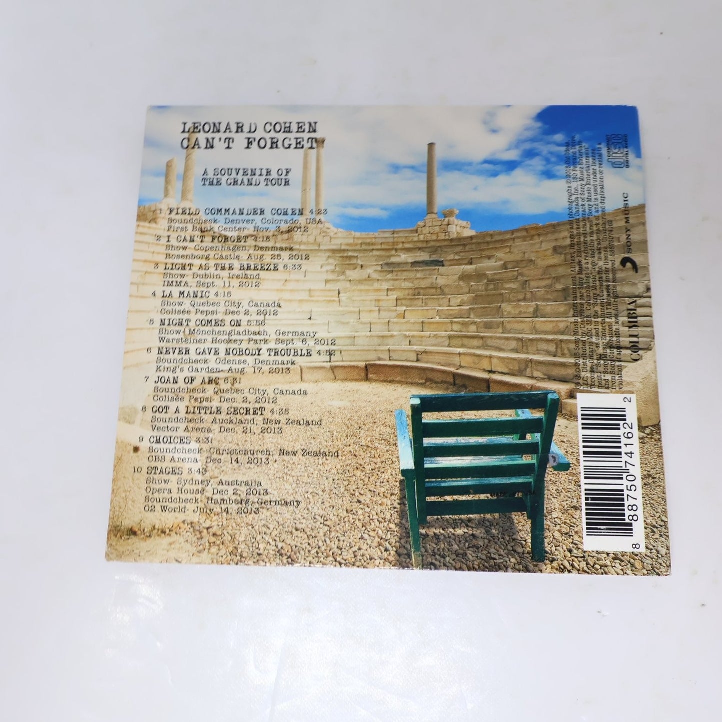 Leonard Cohen 4 CD Lot Old Ideas/Ten New Songs/Can't Forget/Popular Problems